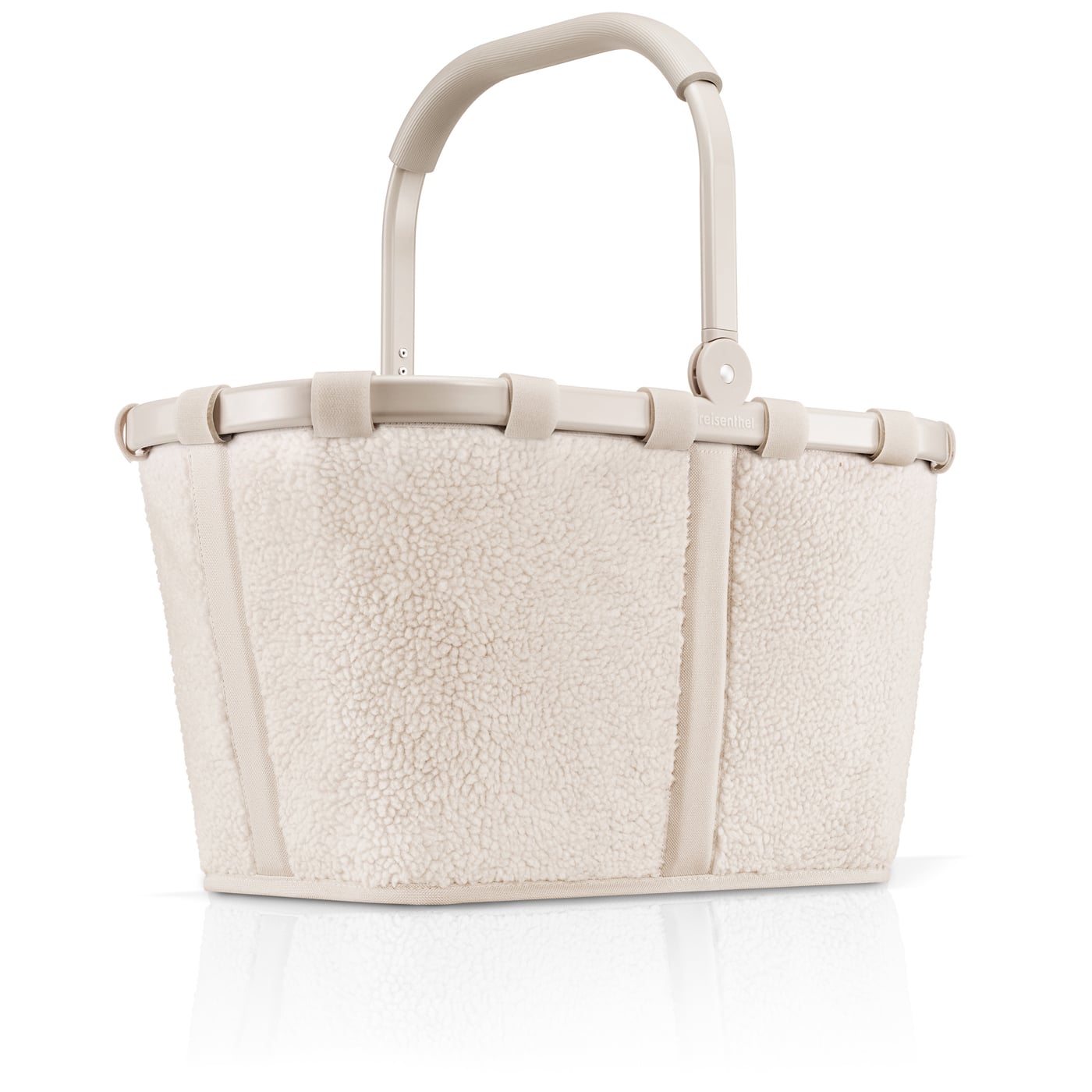 reisenthel Einkaufskorb carrybag 22l frame teddy sand