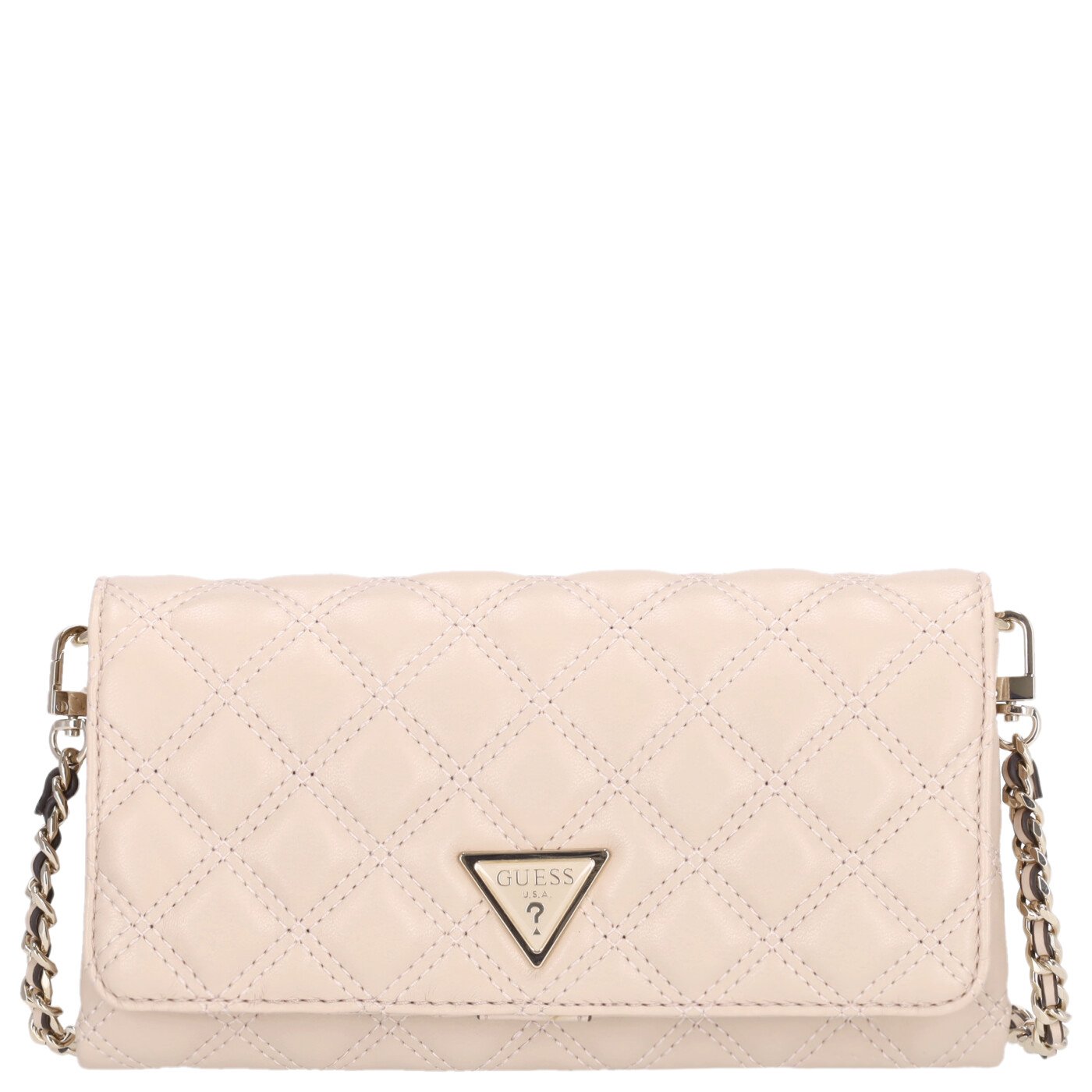 Guess Umhängetasche Giully XBody.Flap Organizer light beige