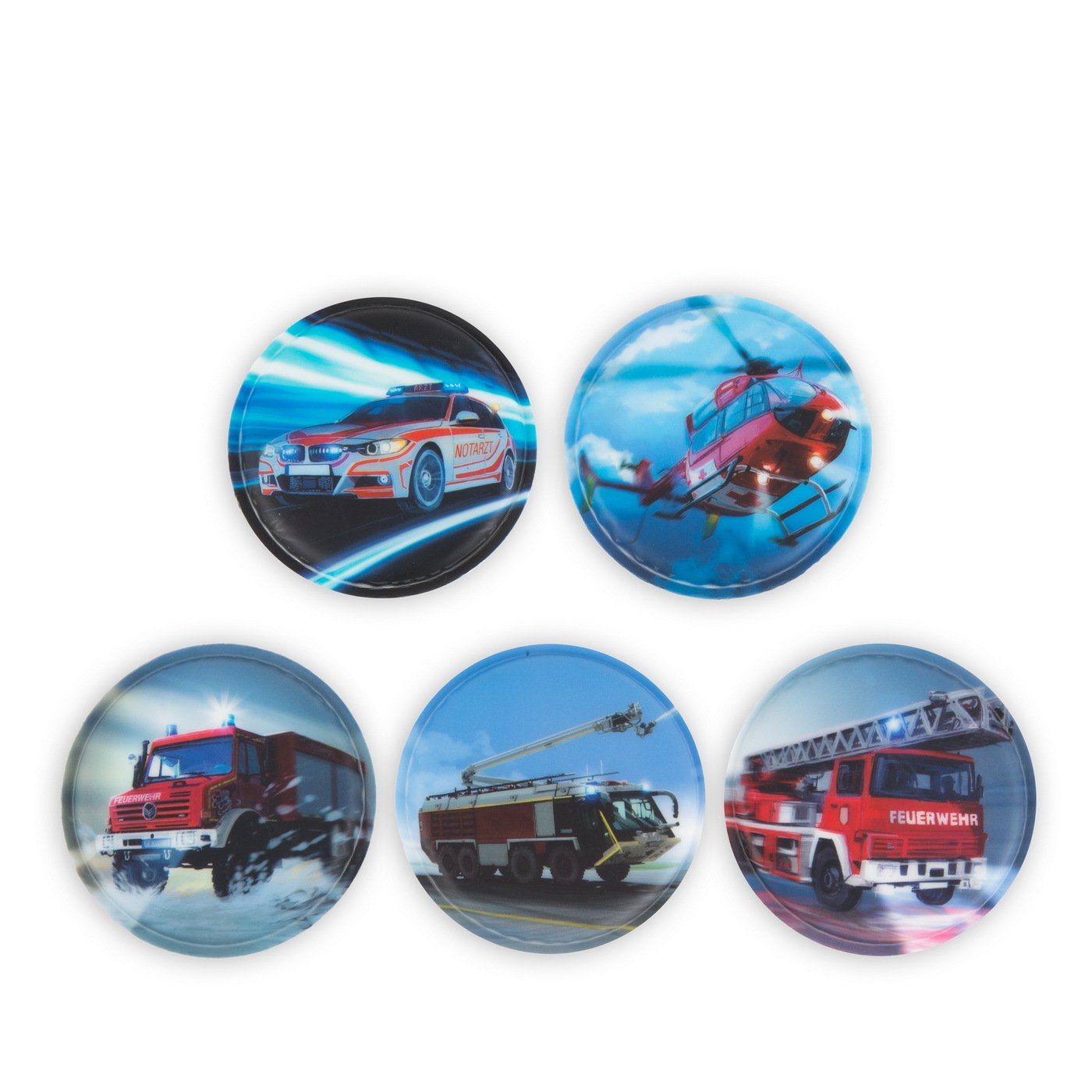 Ergobag Motivset 5tlg. Kletties Feuerwehr