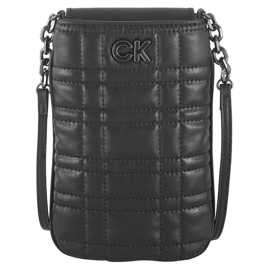 Calvin Klein Umhängetasche RE-Lock Quilt Handyetui black