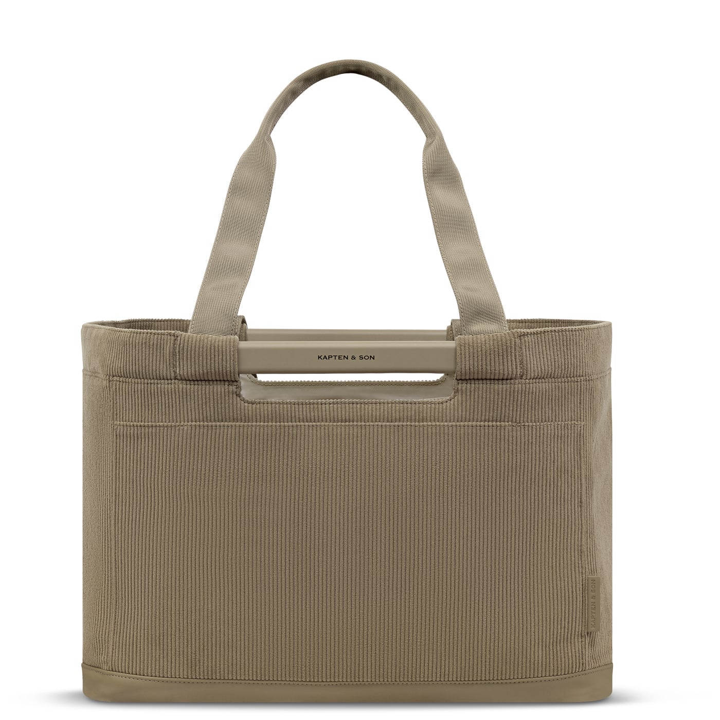 Kapten & Son Einkaufskorb Vaasa Shopping Basket Cord 25l dusty khaki