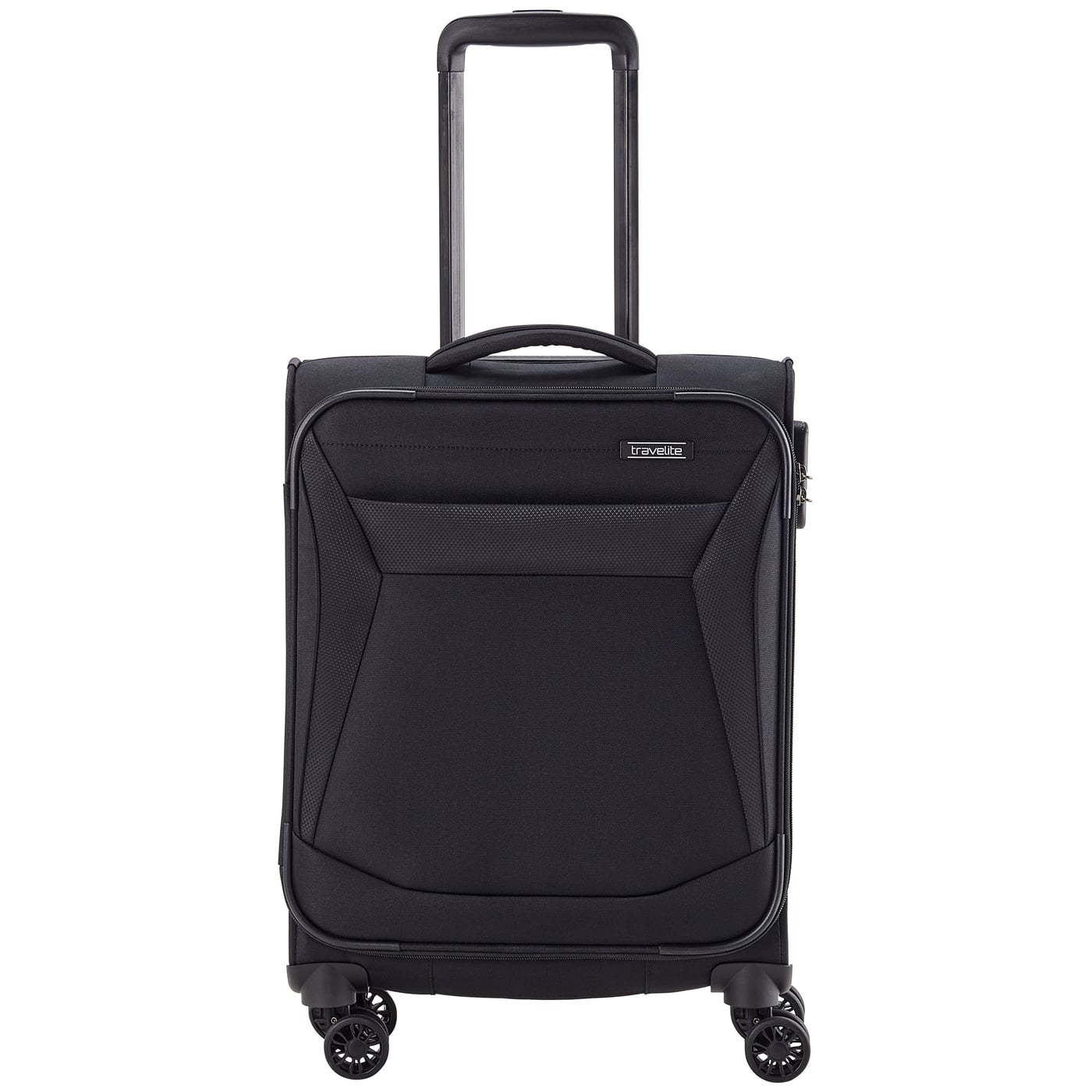 Travelite Handgepäckkoffer CHIOS 4w Trolley S 55cm schwarz