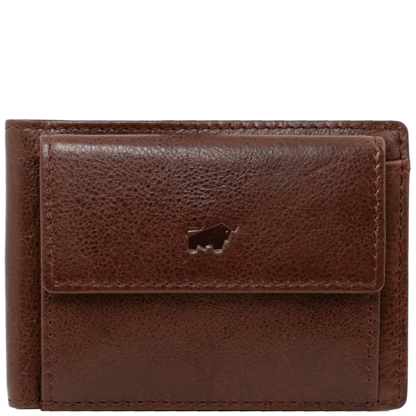 Braun Büffel Querbörse Herren Arezzo RFID S 6CS tabak