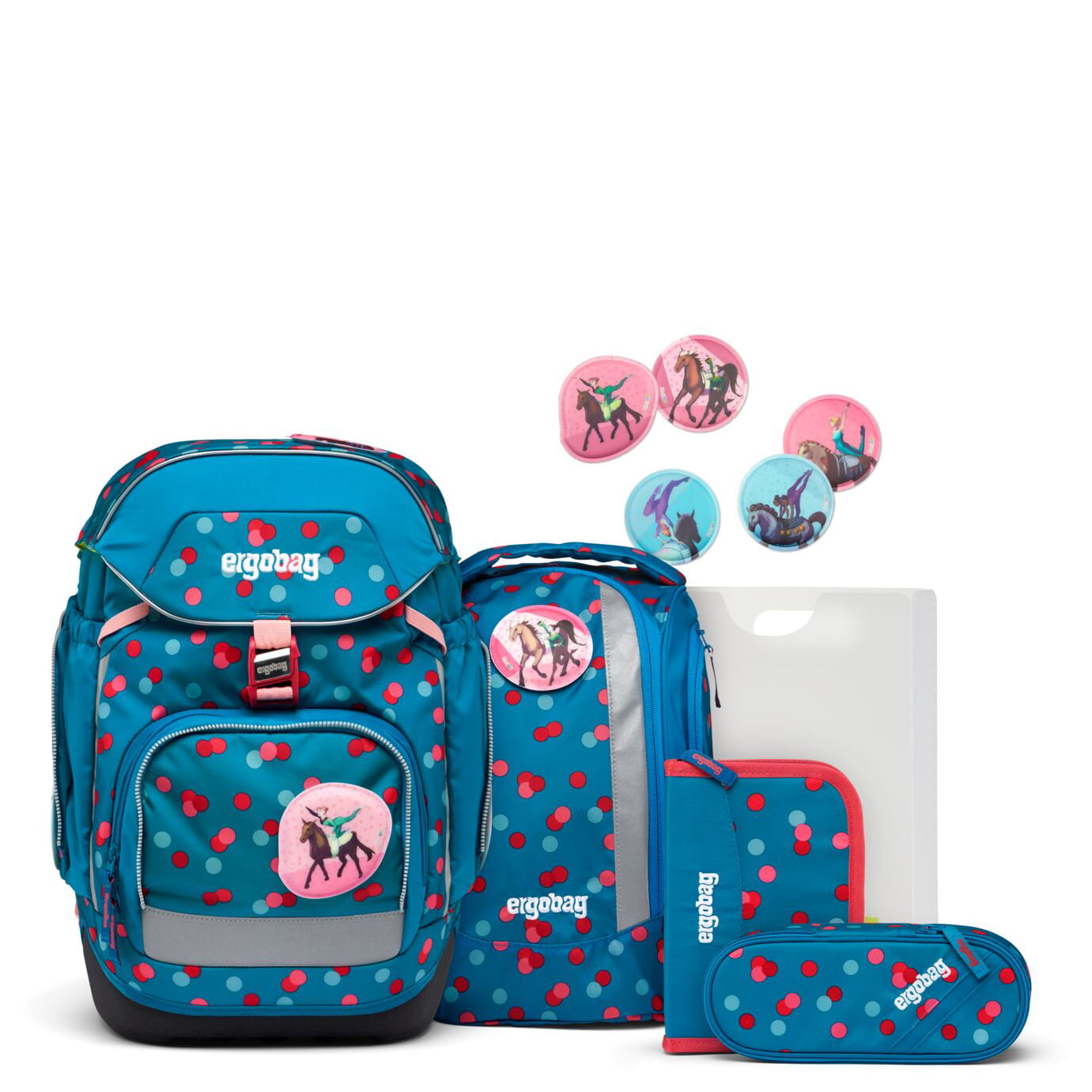 Ergobag Schulranzen Set 6tlg. Pack (2024) VoltiBär