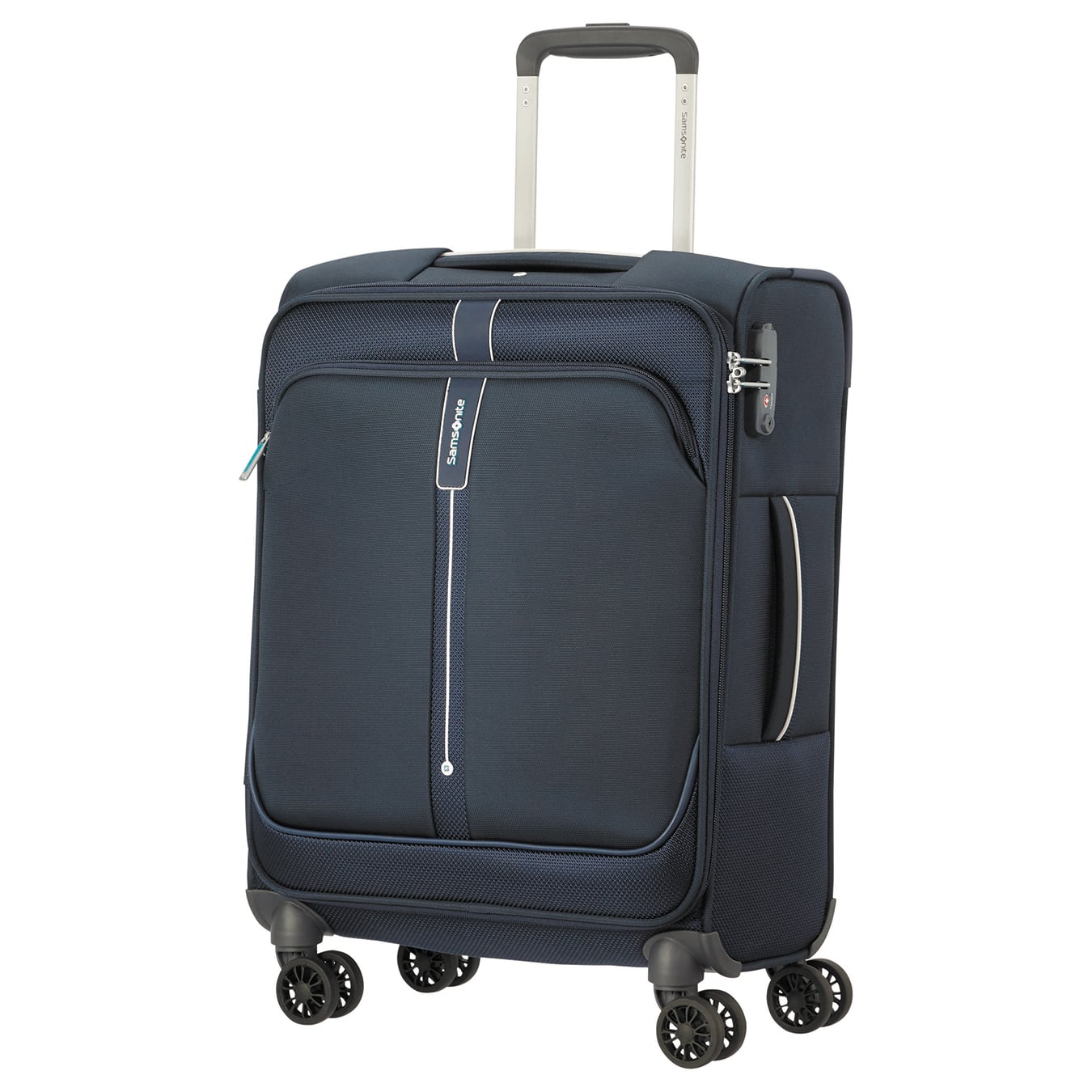 Samsonite Handgepäckkoffer PopSoda Spinner 55cm dark blue