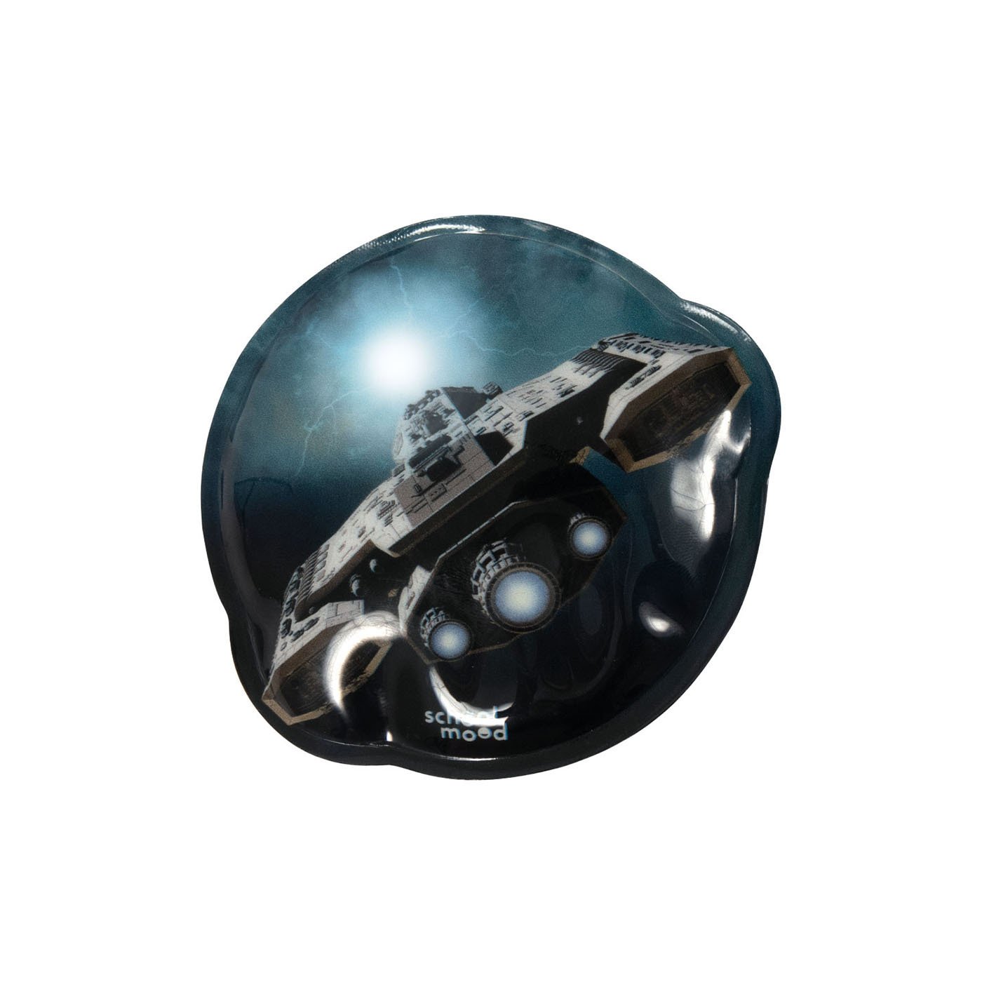 School-Mood Motivset 1tlg. Patchy LED Raumschiff