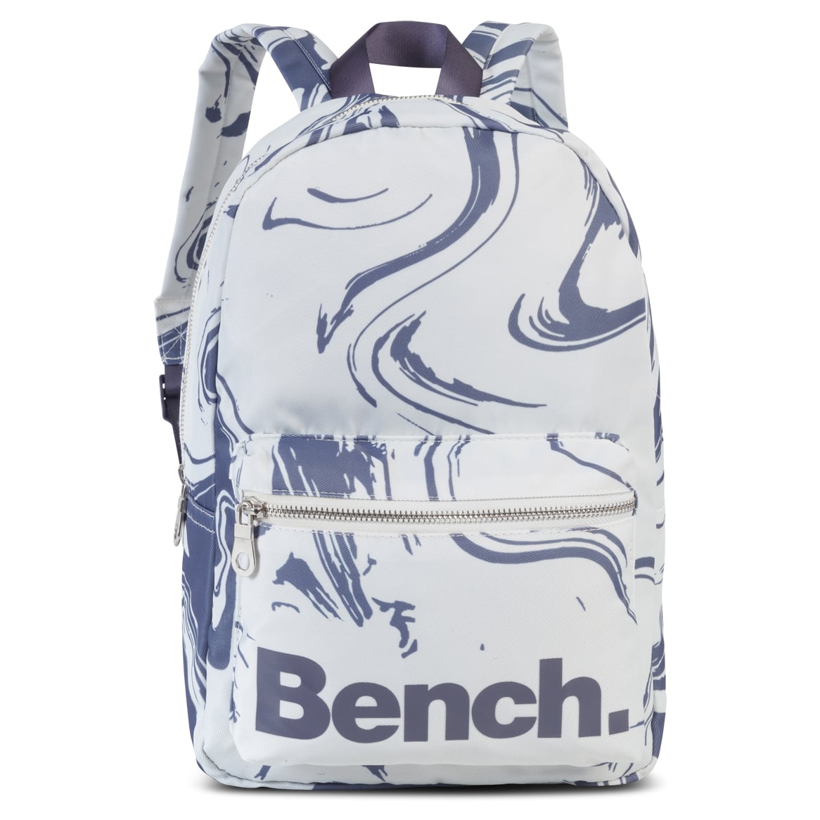 Bench Rucksack City Girls Backpack Small weiß/violett marmor