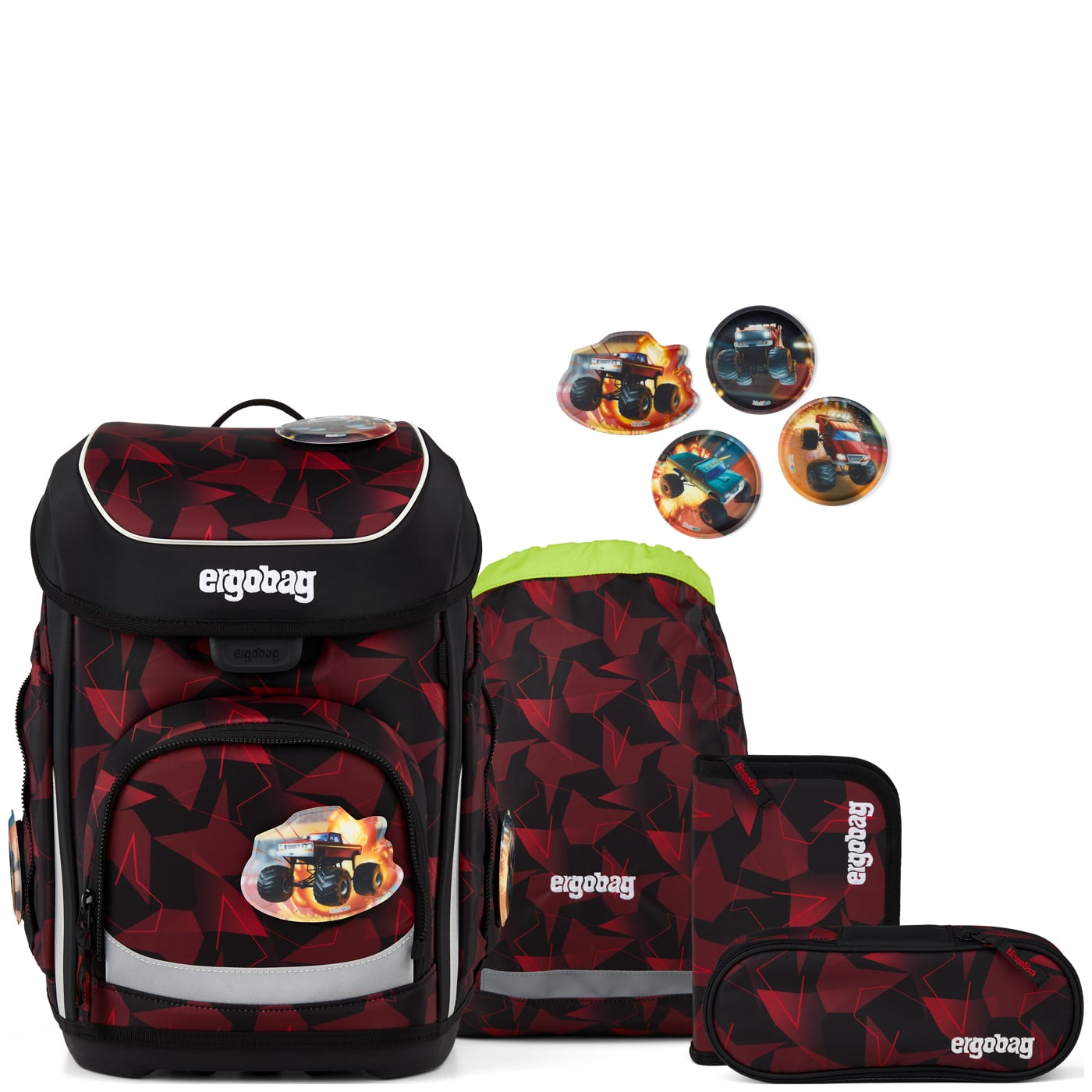 Ergobag Schulranzen Set 5tlg. Cubo (2026) UnaufhaltBär