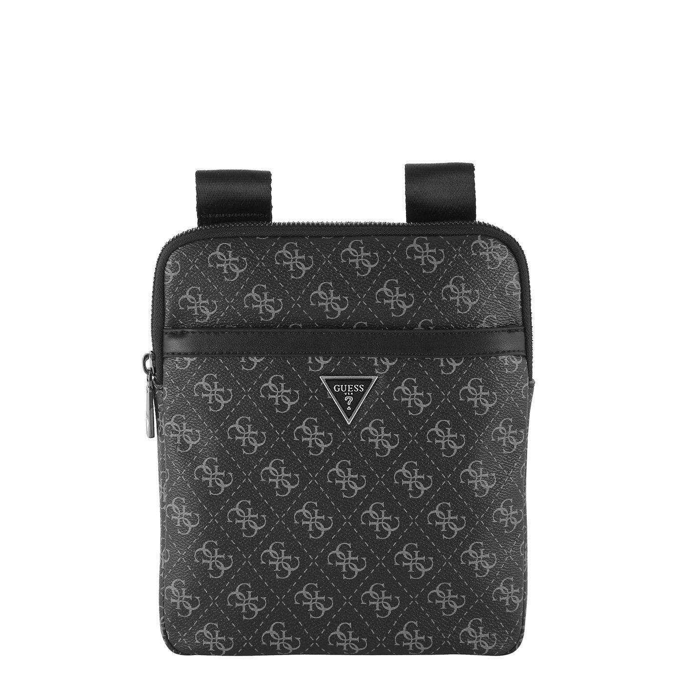 Guess Umhängetasche Vezzola Smart Crossbody Flat dark black