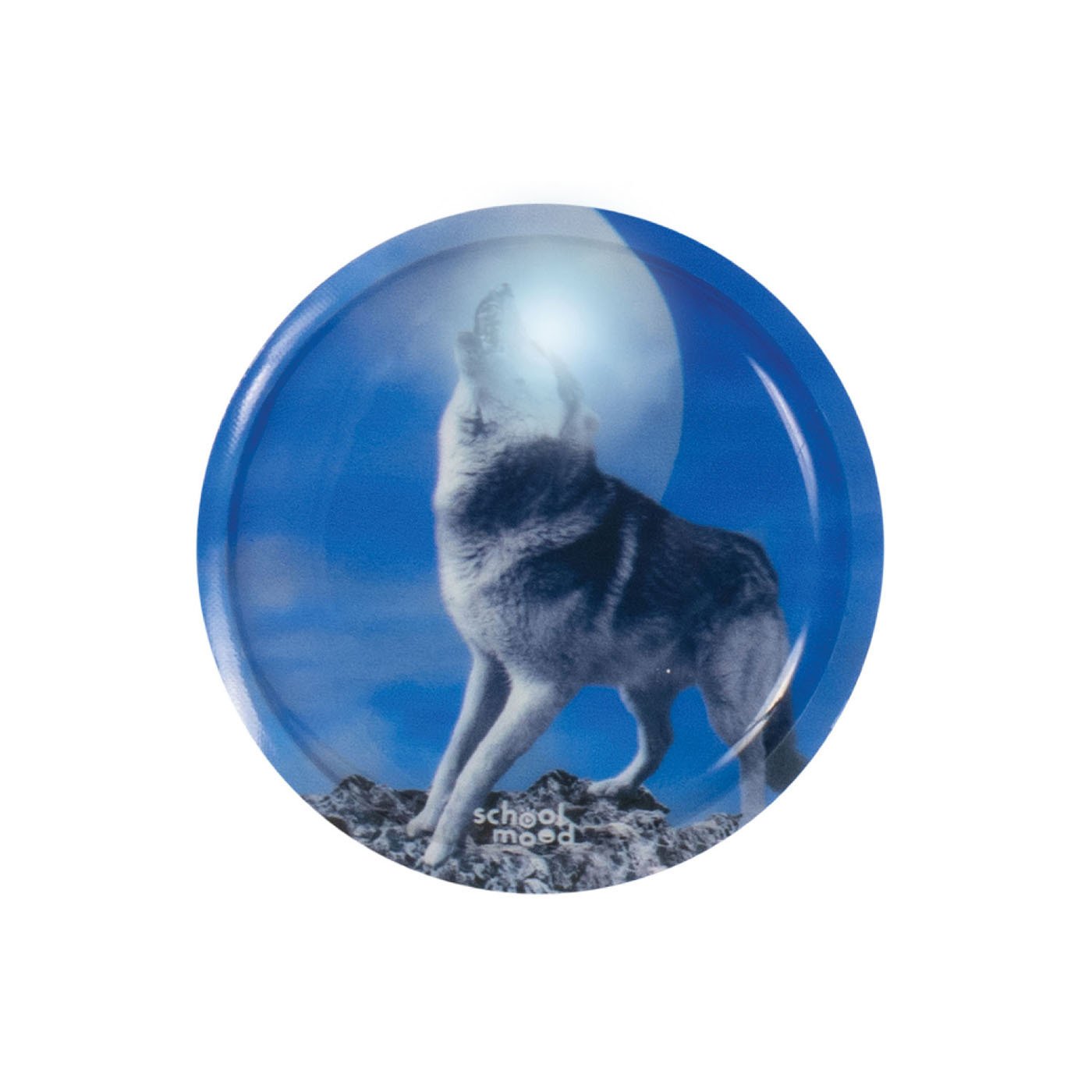 School-Mood Motivset 1tlg. Patchy LED Wolf