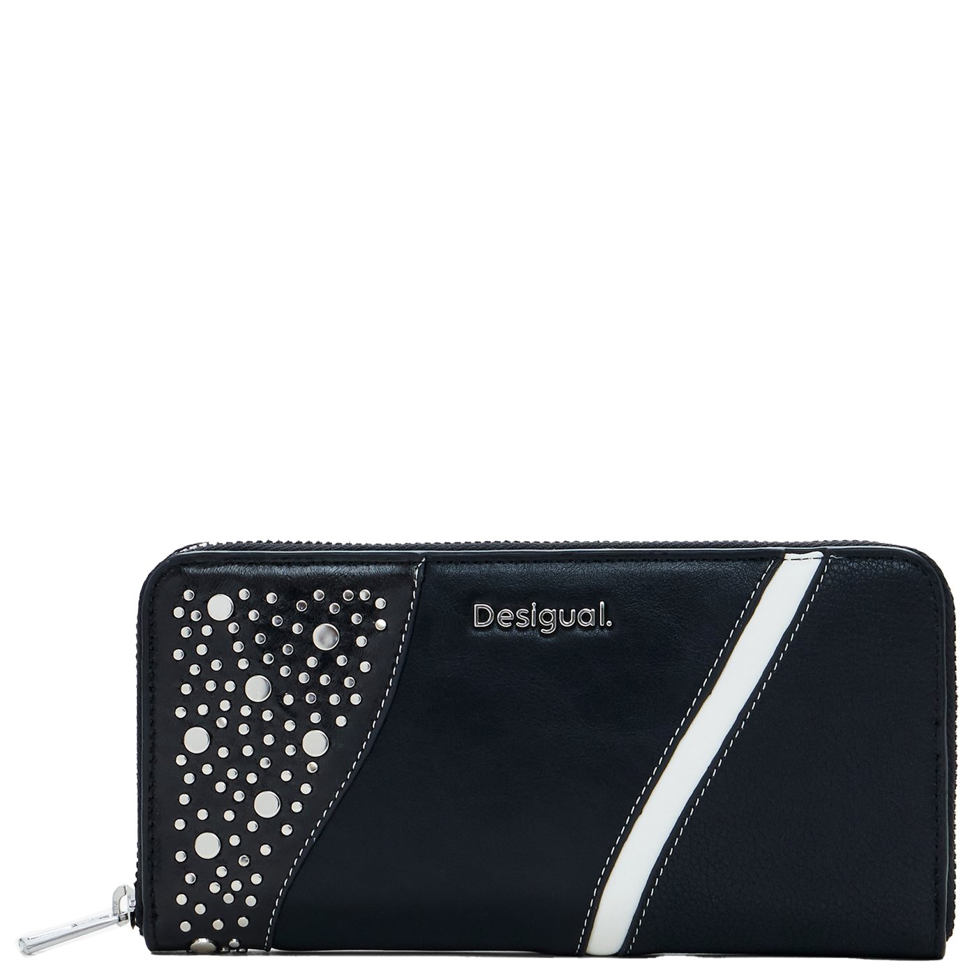 Desigual Langbörse Damen Mone Punkette Fiona negro