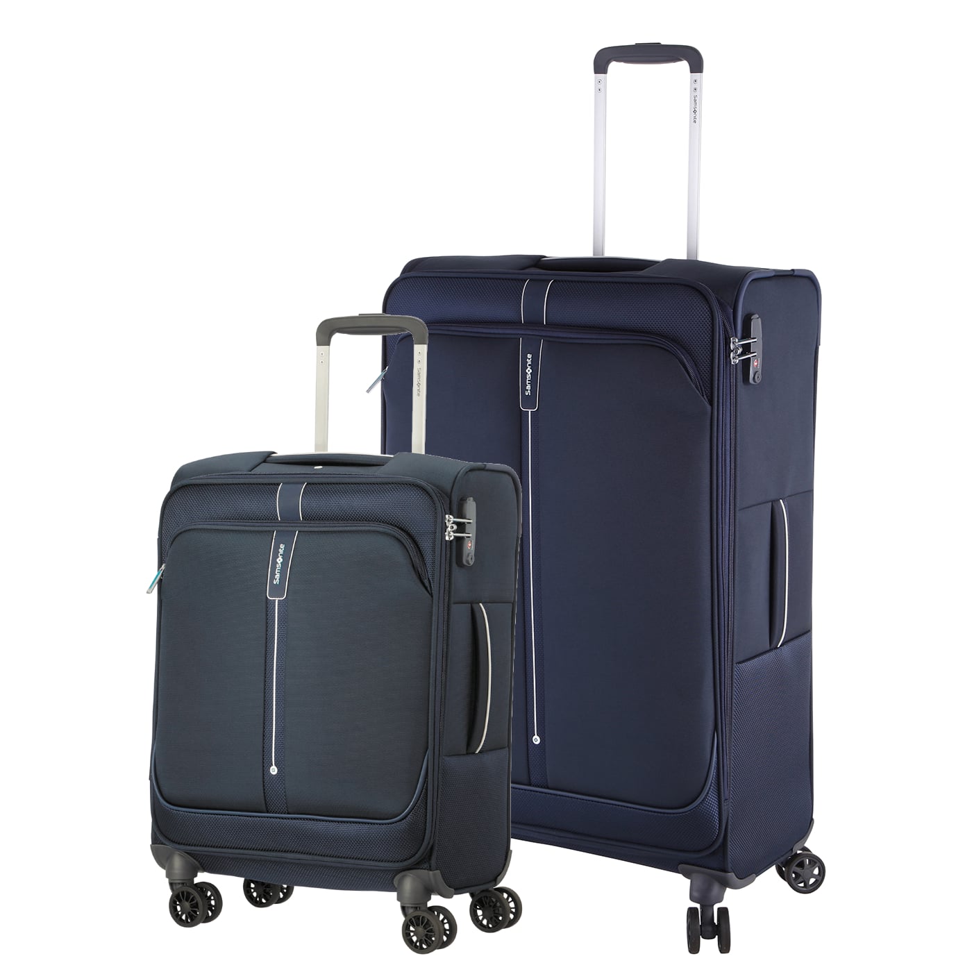 Samsonite Kofferset 2tlg. PopSoda S/L dark blue