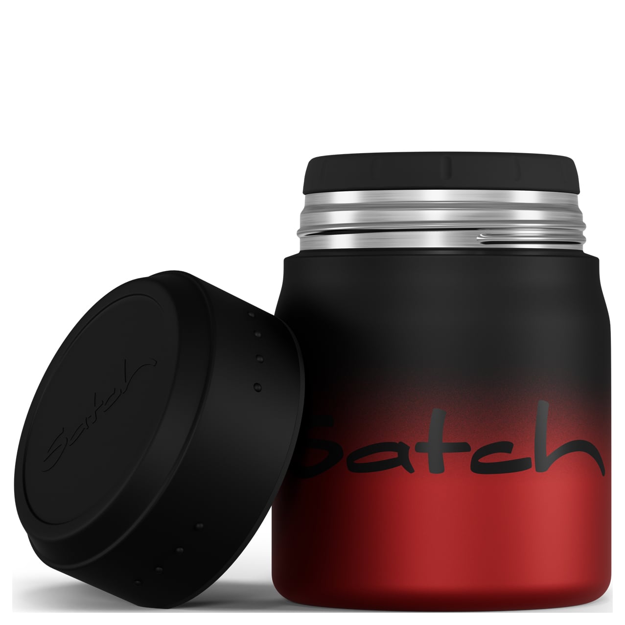 Satch Thermodose Lunchbox 0,5l black graffiti