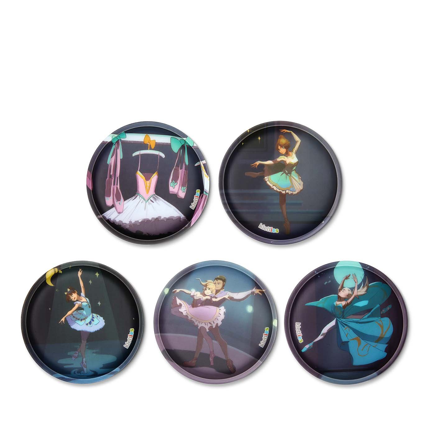 Ergobag Motivset 5tlg. Kletties Baletttänzerin