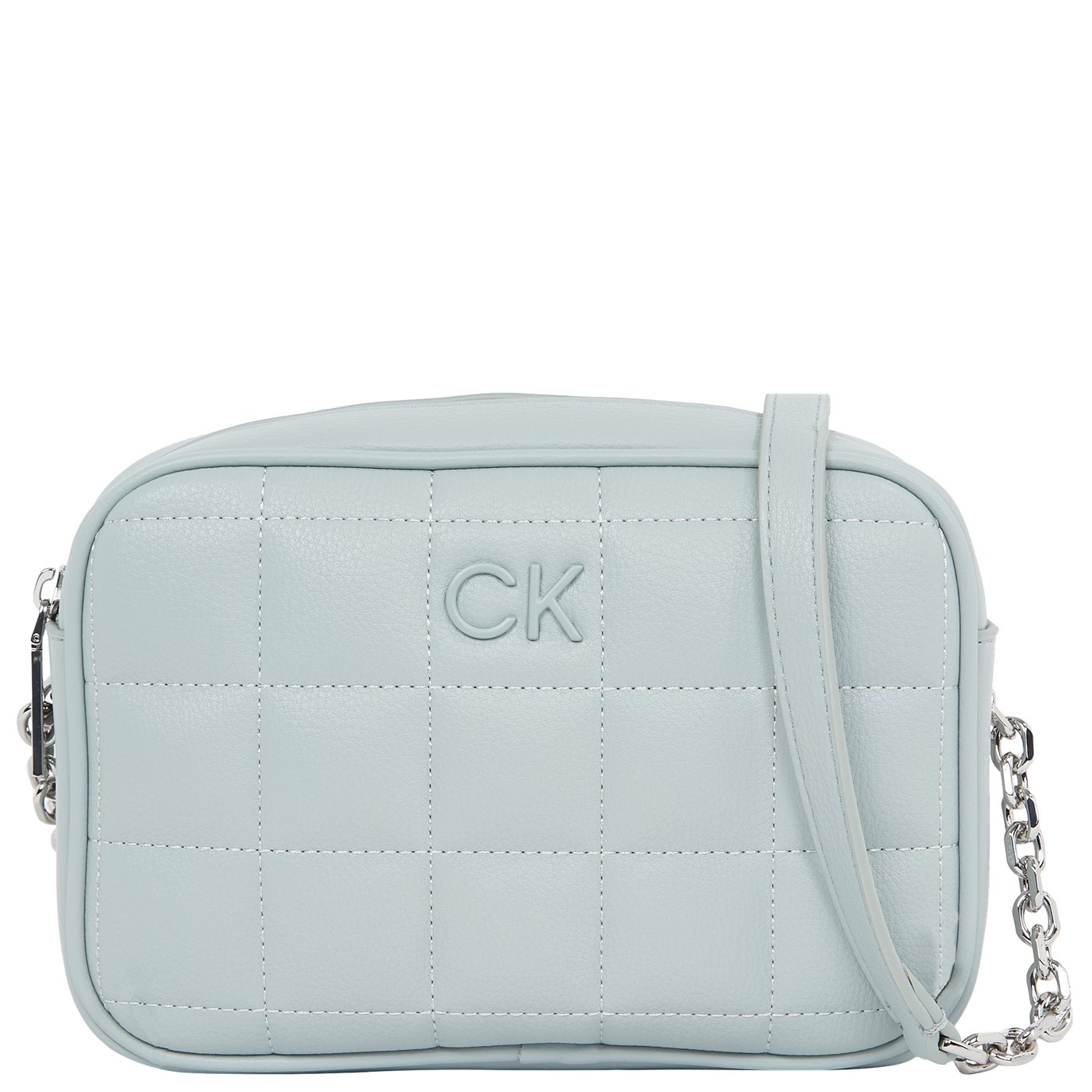 Calvin Klein Umhängetasche SQUARE QUILT CAMERA BAG pigeon