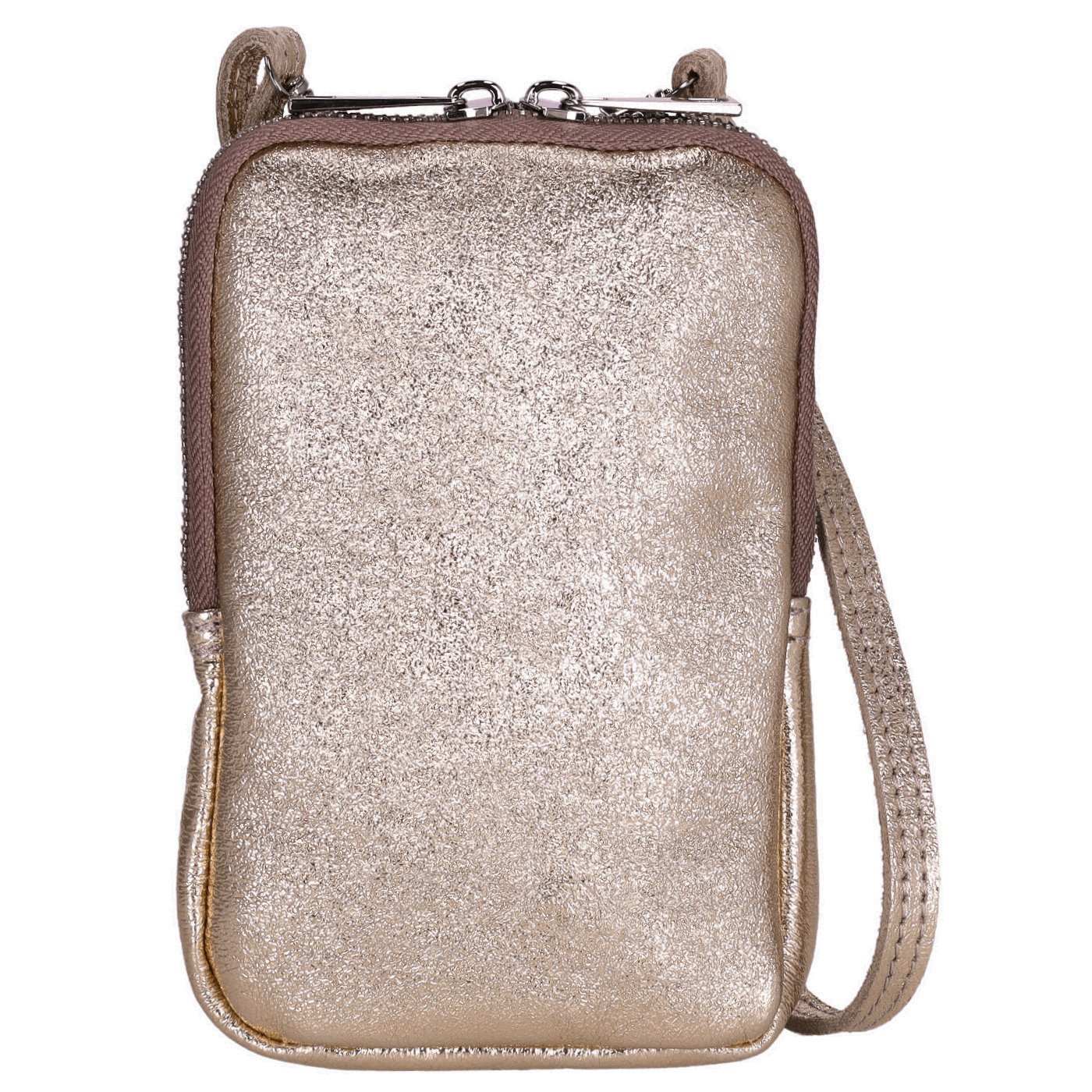 Deda Umhängetasche 110700 Handytasche bronze