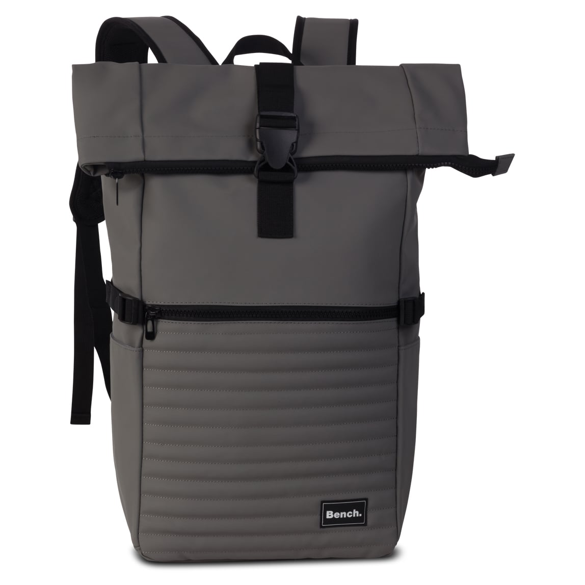 Bench Rucksack Hydro Rolltop Quilted 24l dunkelgrau