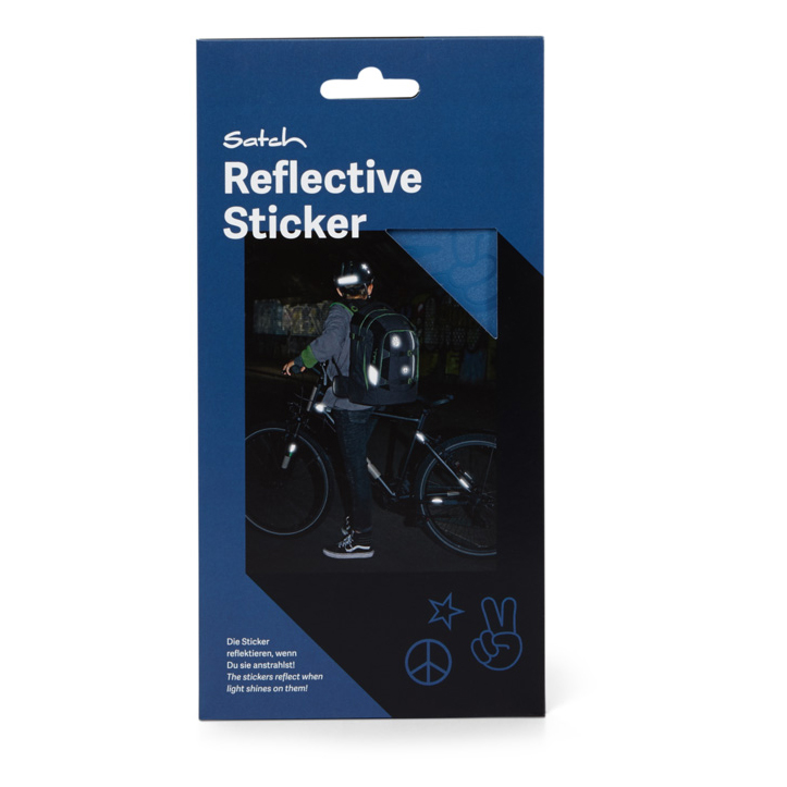 Satch Ergänzungsset Reflective Sticker blau