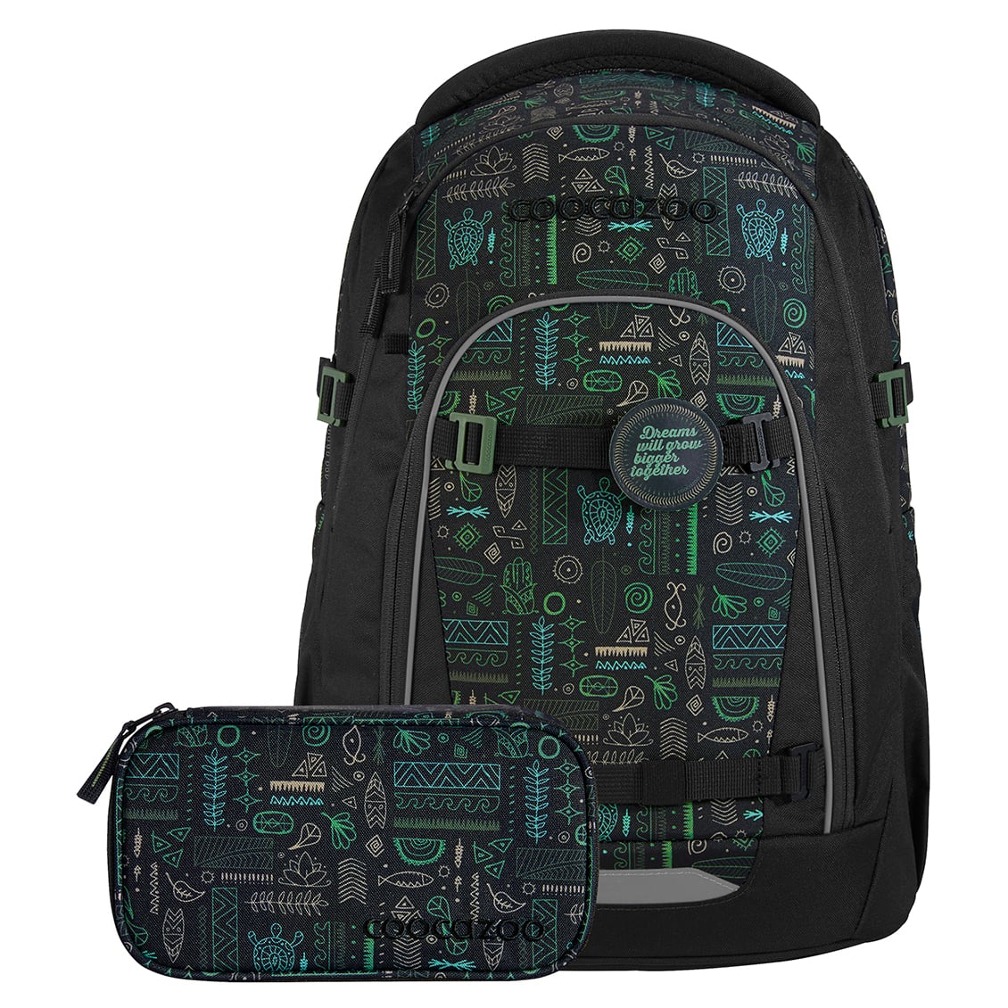 coocazoo Schulrucksack-Set MATE 30l Humedica 3-tlg. (2026) free spirit