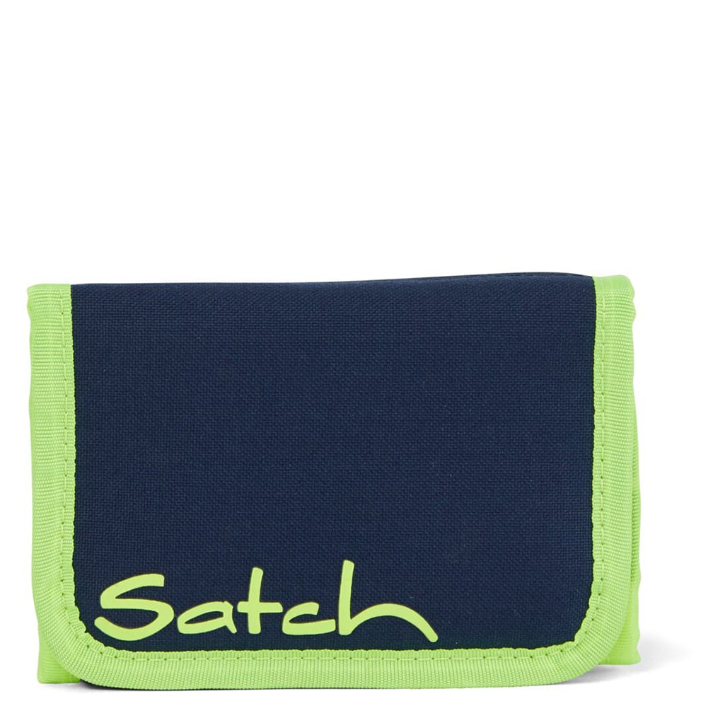Satch Klettverschlussbörse Wallet toxic yellow