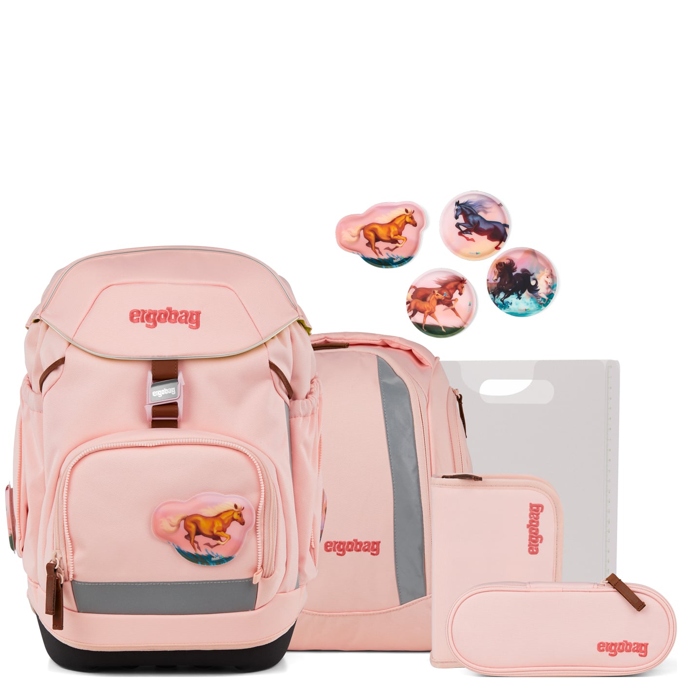 Ergobag Schulranzen Set 6tlg. Pack (2026) UnzähmBär