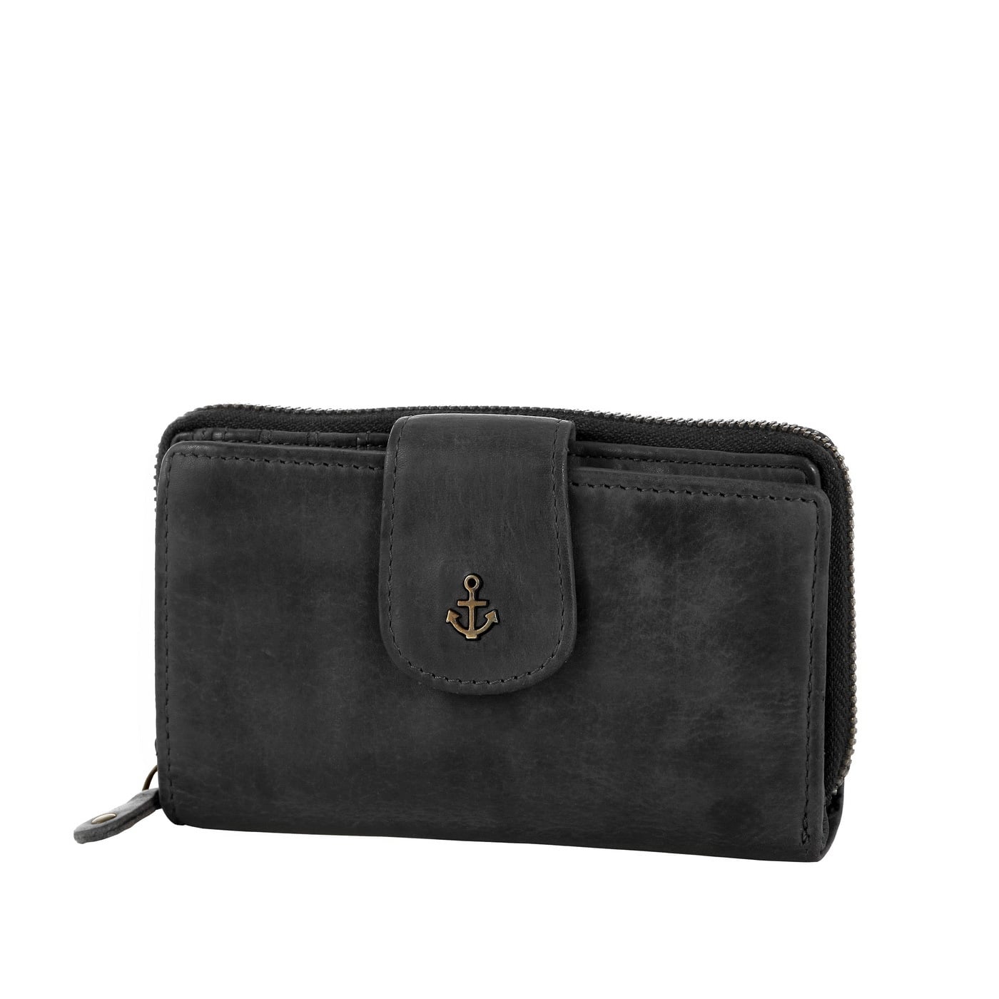 Harbour 2nd Hochkantbörse Damen Linn dark ash