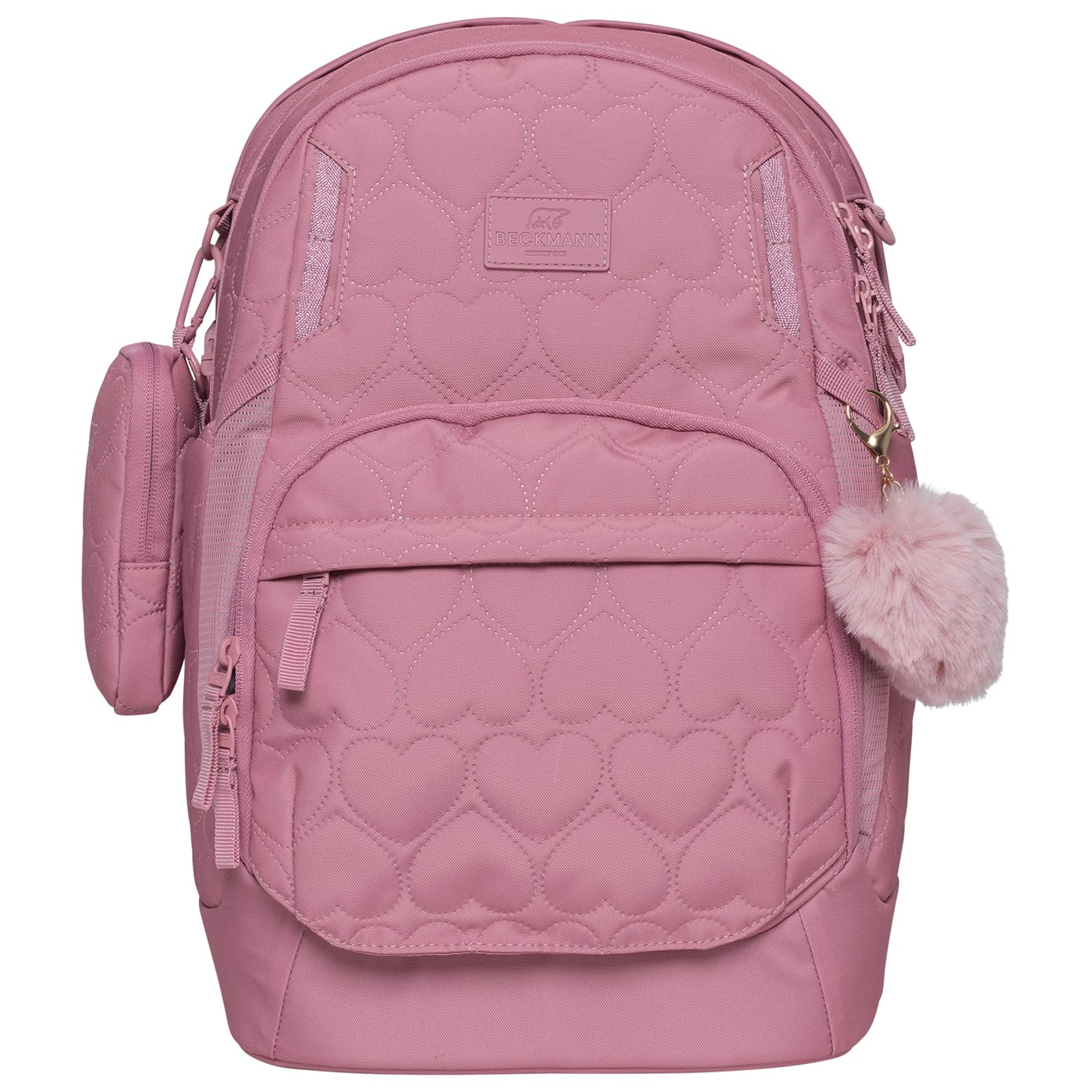 BECKMANN Norway Schulrucksack Sport Air 30l Padded Heart Rose