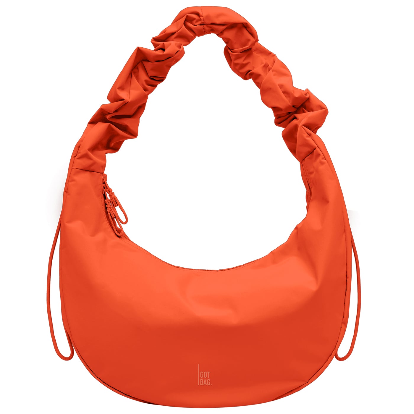 GOT BAG Beuteltasche Moon Bag Ruffle Monochrome Edition hot coral
