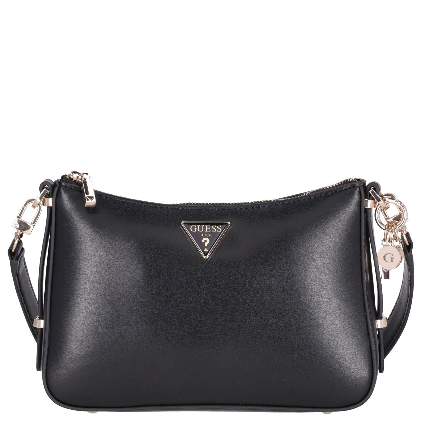 Guess Beuteltasche Daryna Top Zip Shoulder Bag black