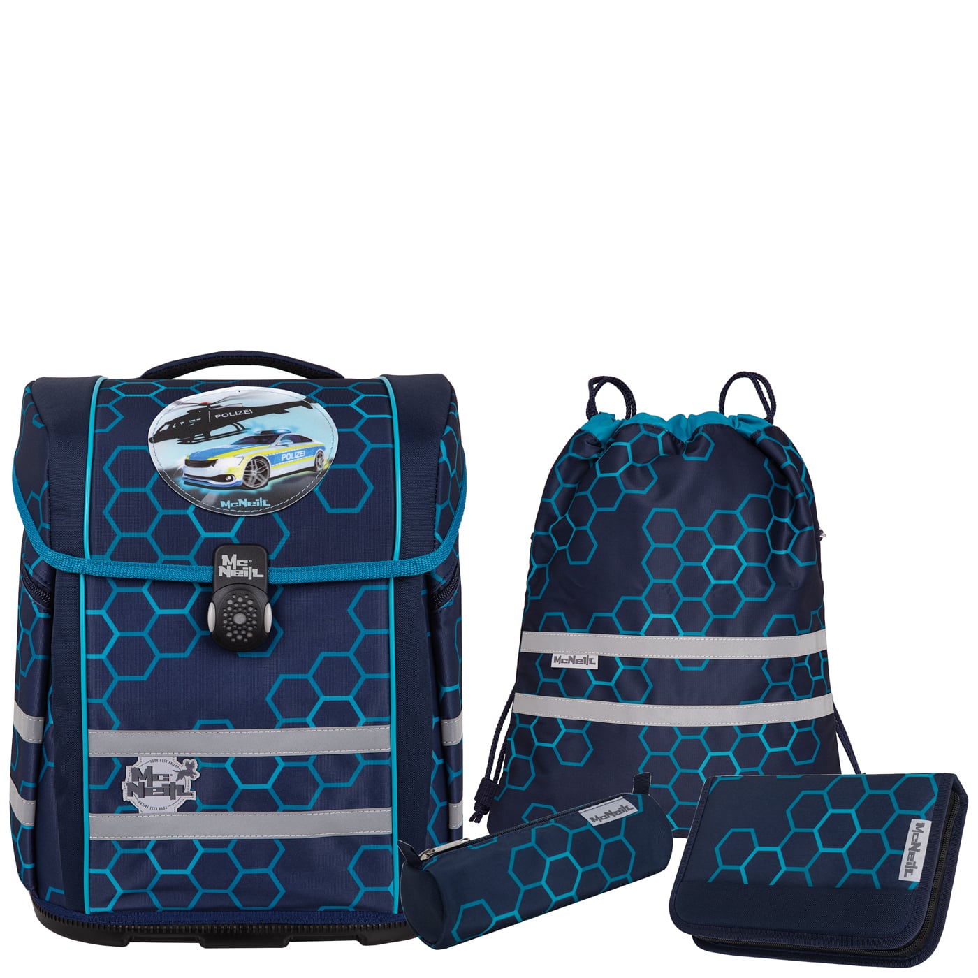 McNeill Schulranzen Set 5tlg. Perfecto (2024) Xagon