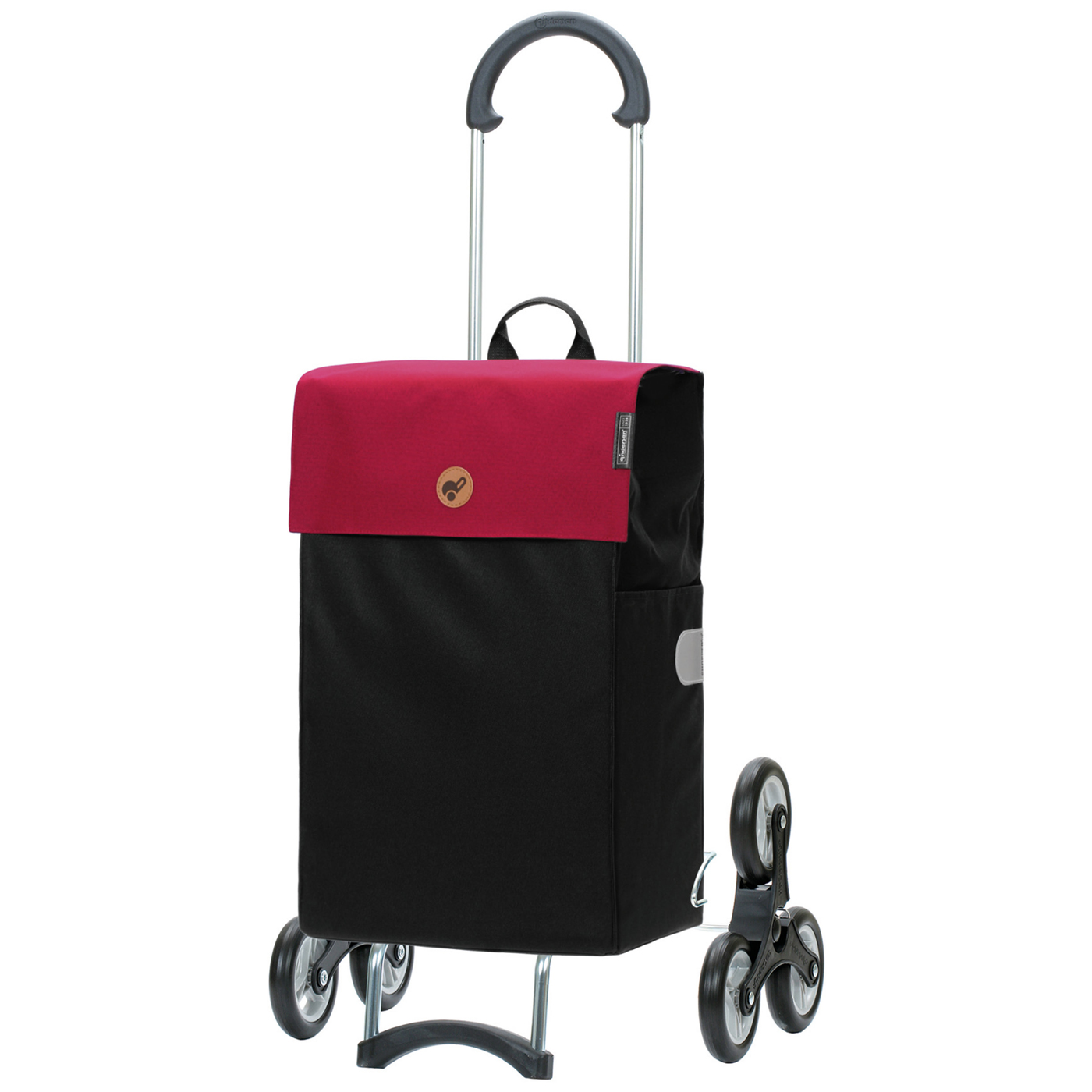 Andersen Einkaufstrolley Treppensteiger Scala Shopper Hera schwarz - rot