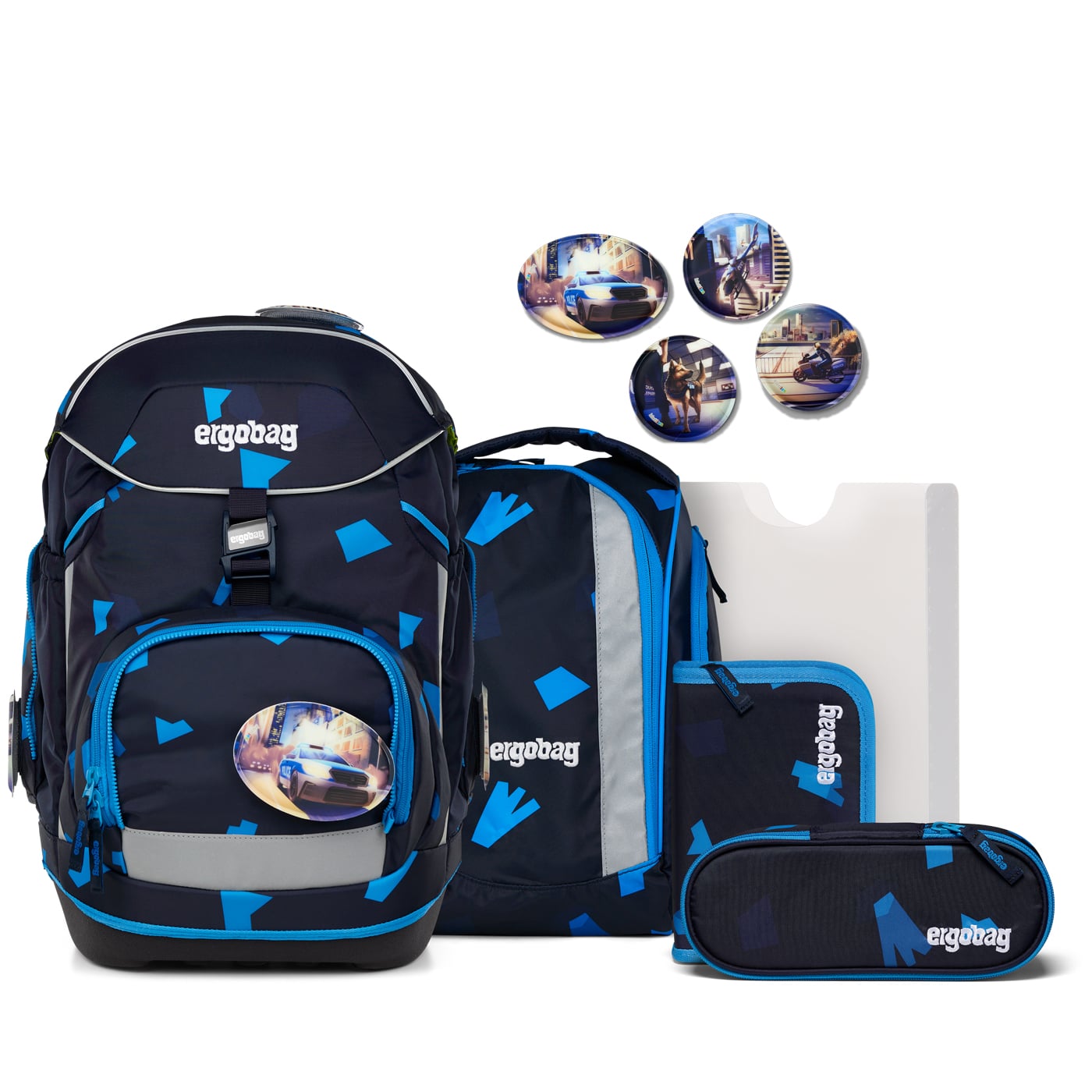 Ergobag Schulranzen Set 6tlg. Pack (2025) VerfolgBärjagd