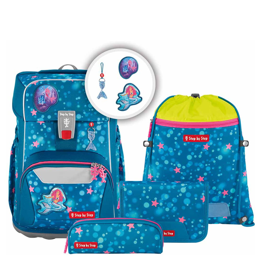Step by Step Schulranzen Set 5tlg. Giant Mermaid Lola