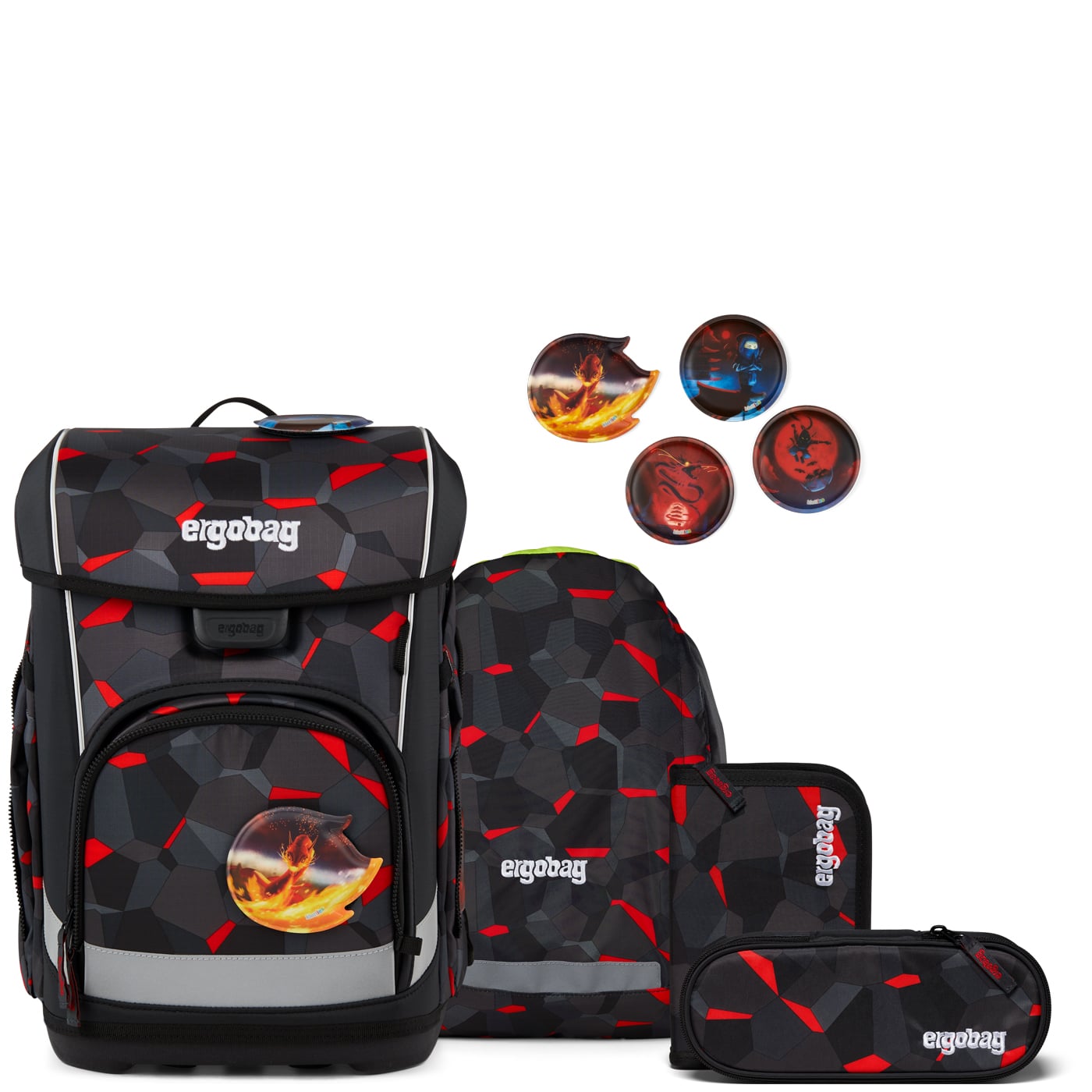 Ergobag Schulranzen Set 5tlg. Cubo Light (2026) TaekBärdo