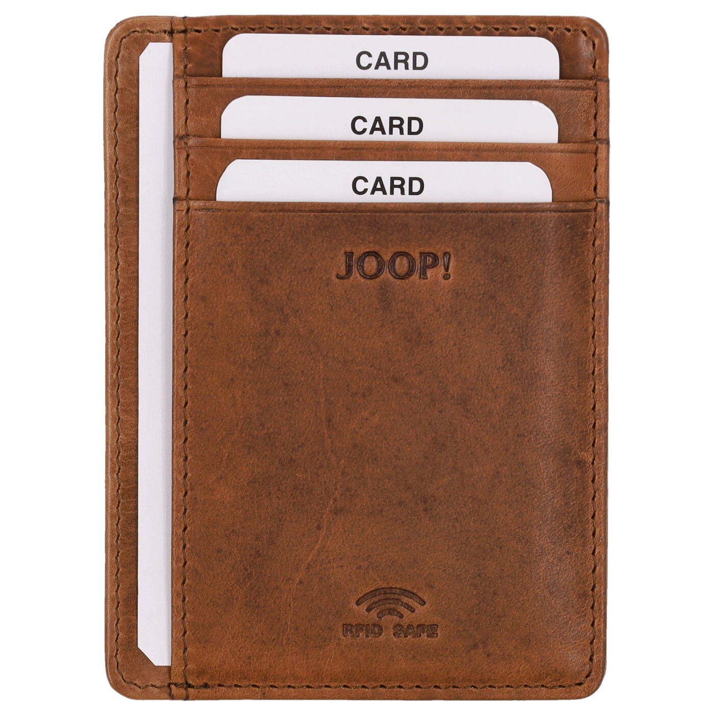 Joop Kreditkartenetui Herren Cerratano Itys Cardholder SV5 cognac
