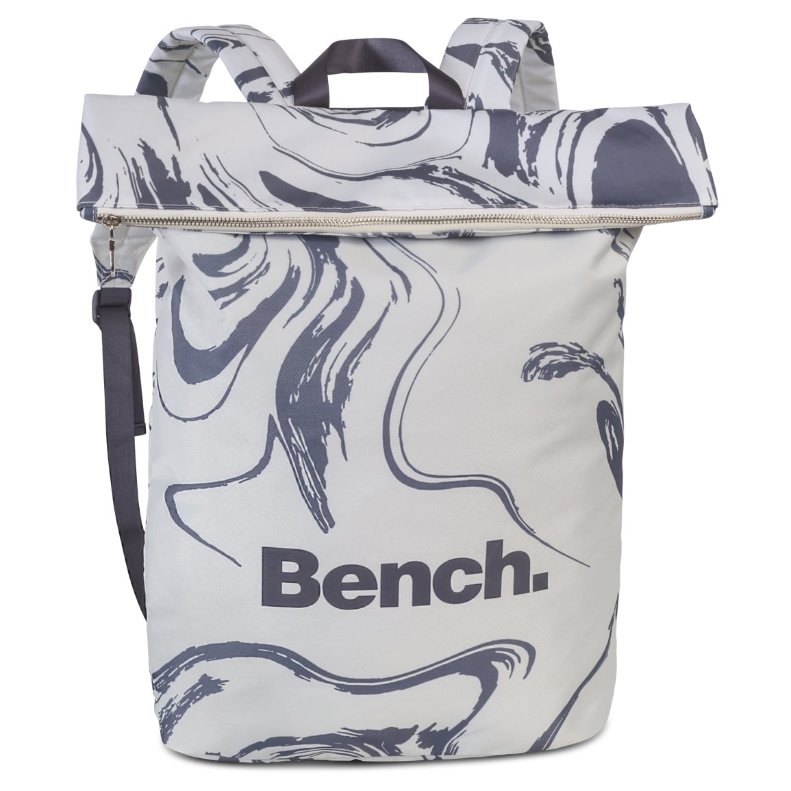 Bench Rucksack City Girls Foldover 17l weiß/violett marmor