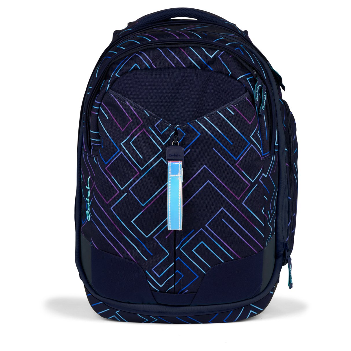 Satch Schulrucksack Match 30l (2024) purple laser