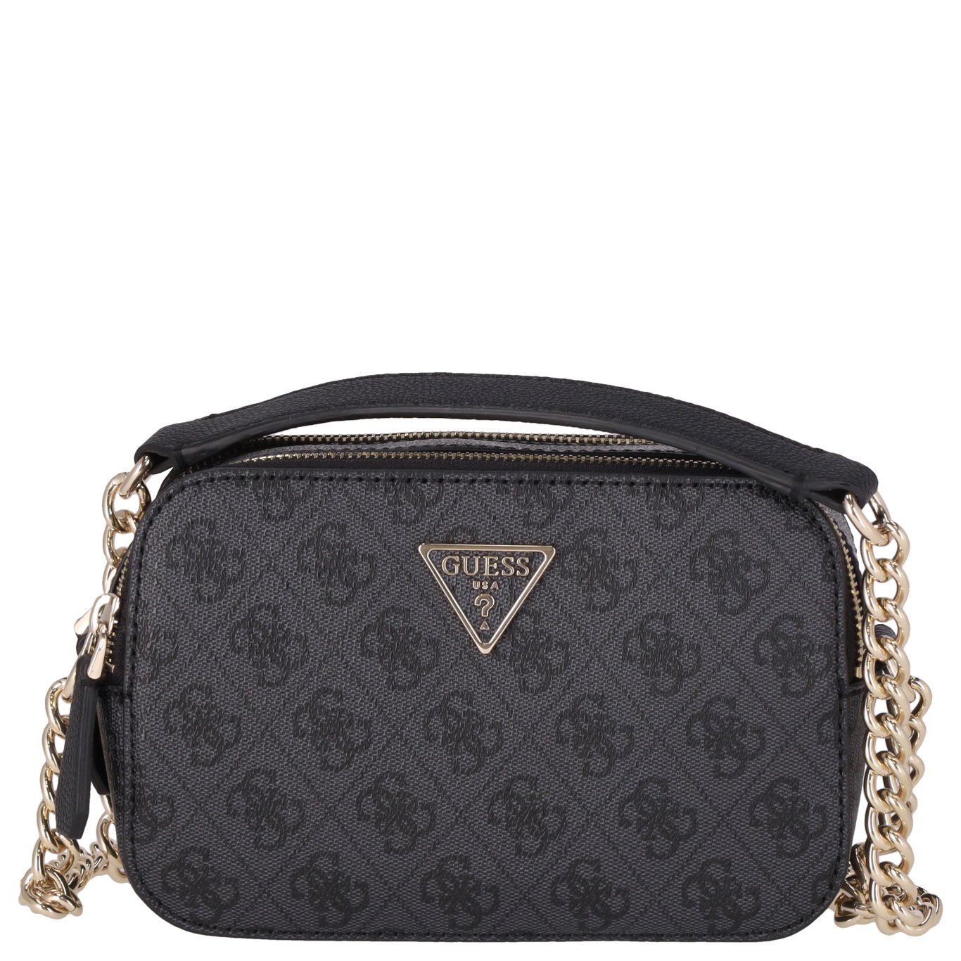 Guess Umhängetasche Noelle Crossbody Camerabag coal logo
