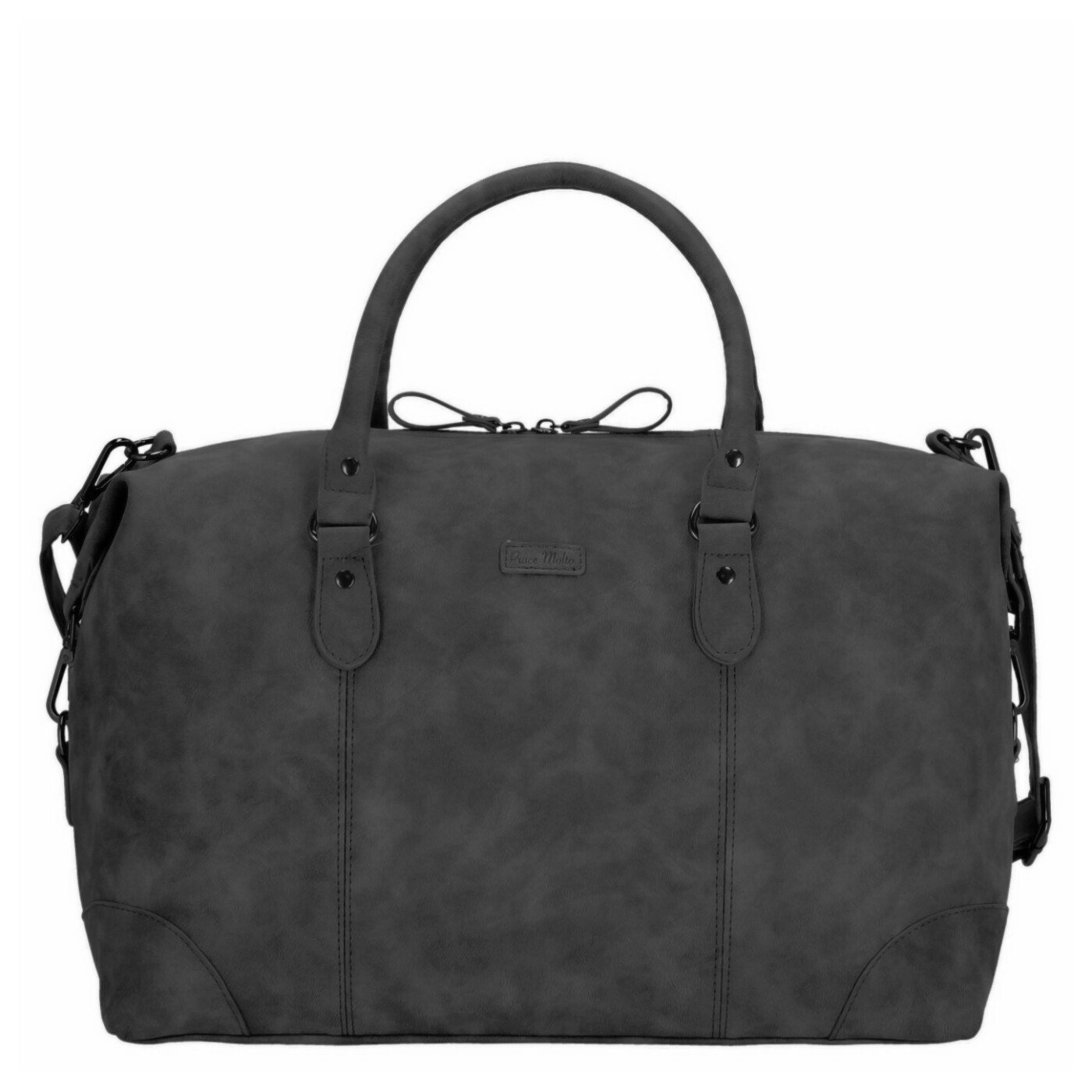 Piace Molto Reisetasche Felina Duffle Bag schwarz