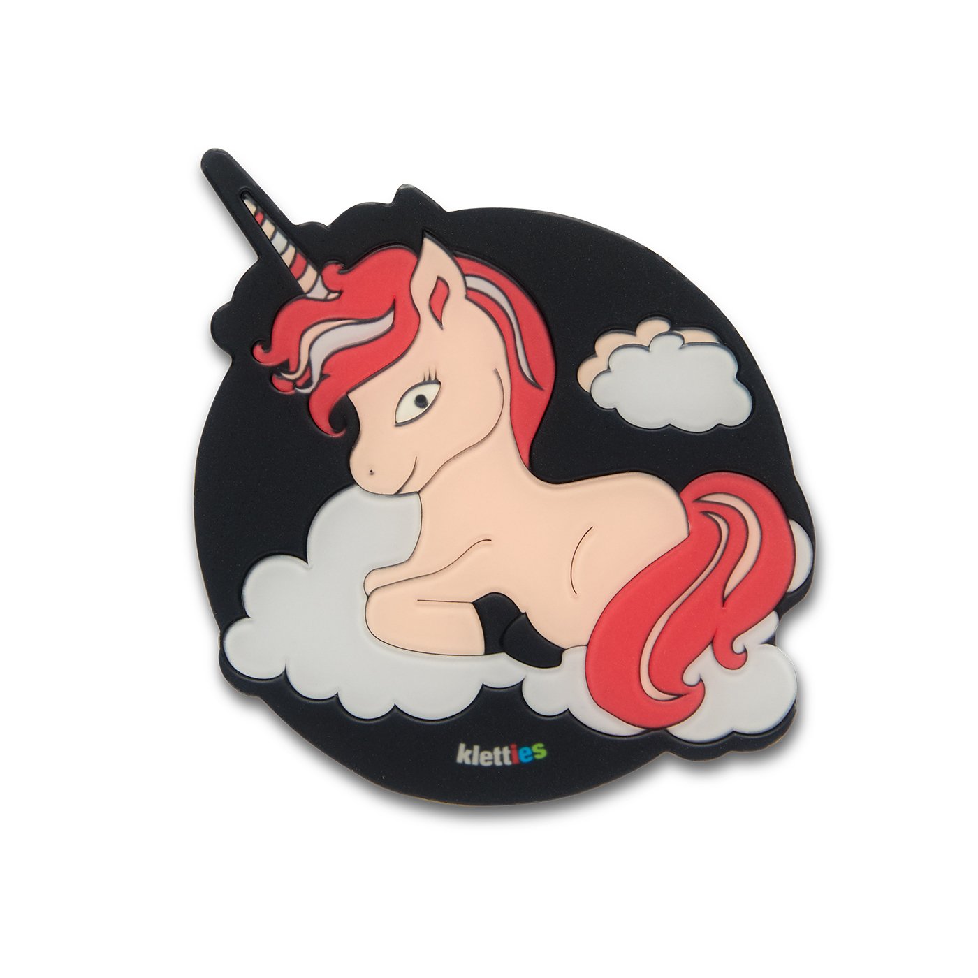 Ergobag 3D Silikon-Klettie einhorn