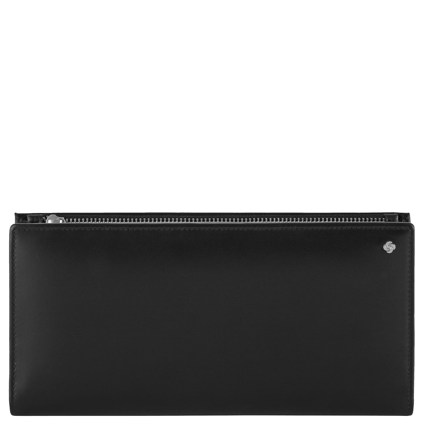 Samsonite Druckknopfbörse Damen Classic XLN SLG schwarz