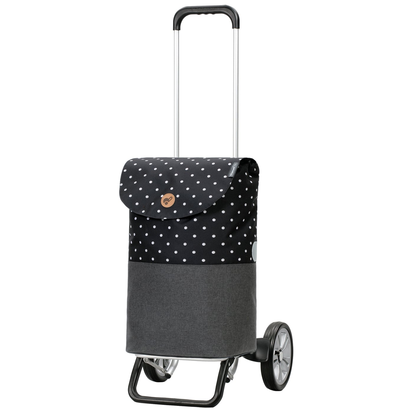 Andersen Einkaufstrolley Alu Star Shopper Duko schwarz