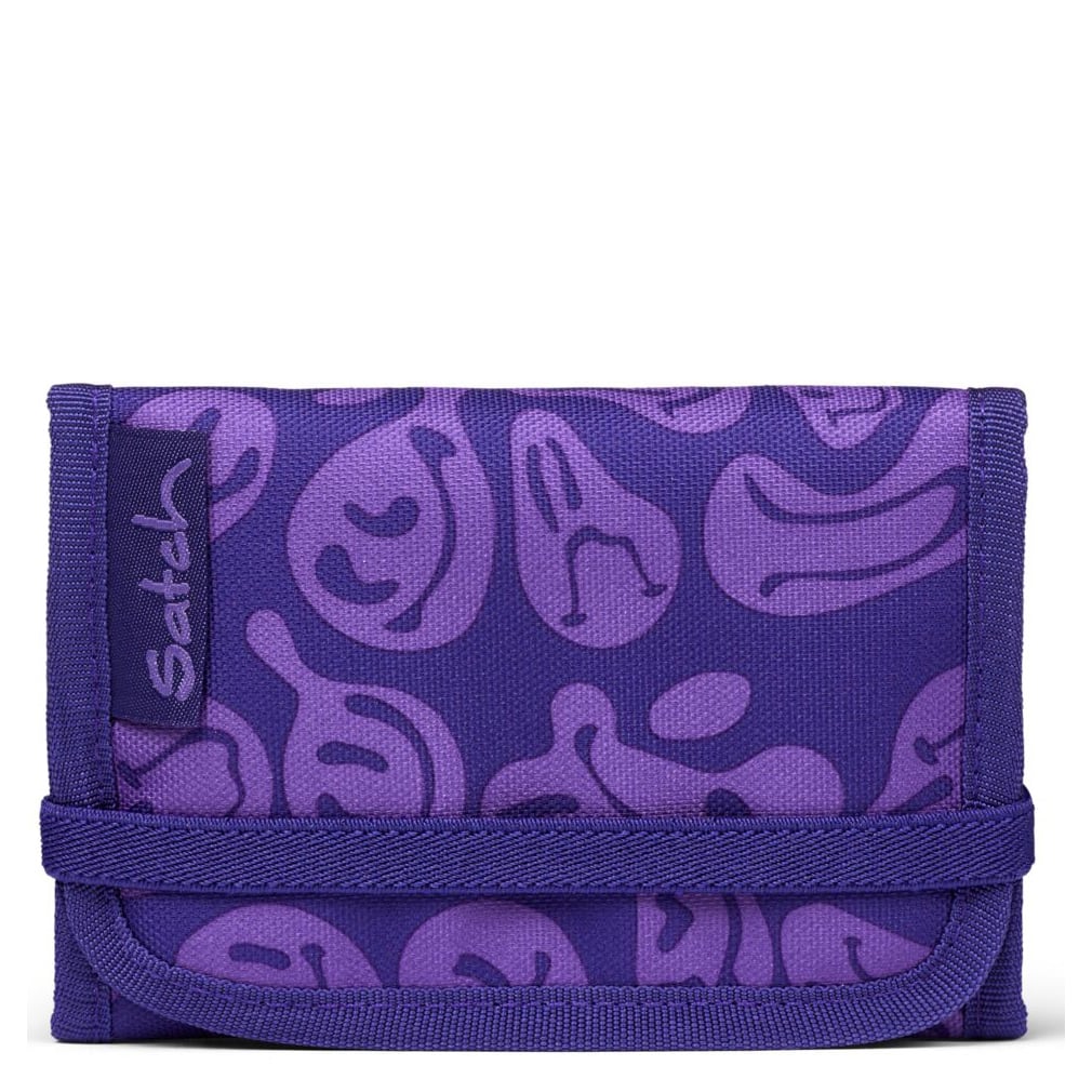 Satch Klettverschlussbörse Wallet bright faces