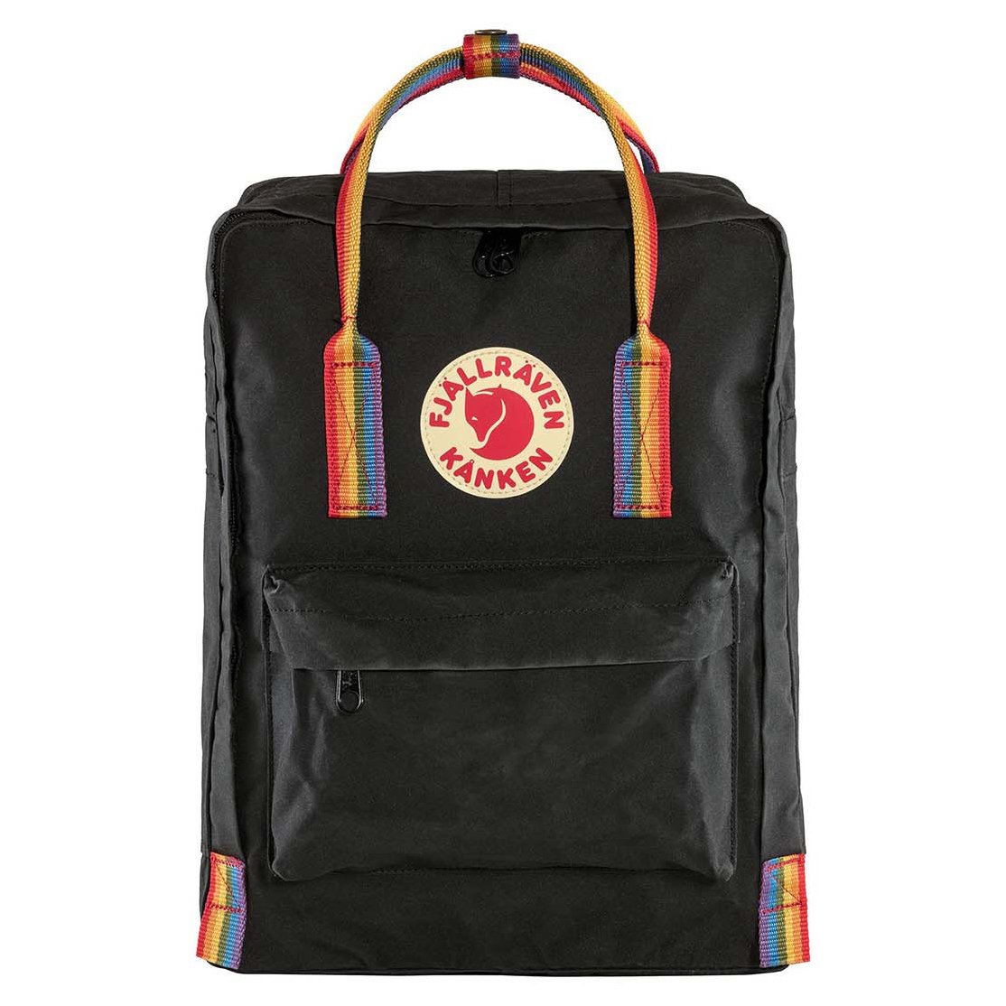 Fjällräven Rucksack Kanken Rainbow 16l black-rainbow pattern