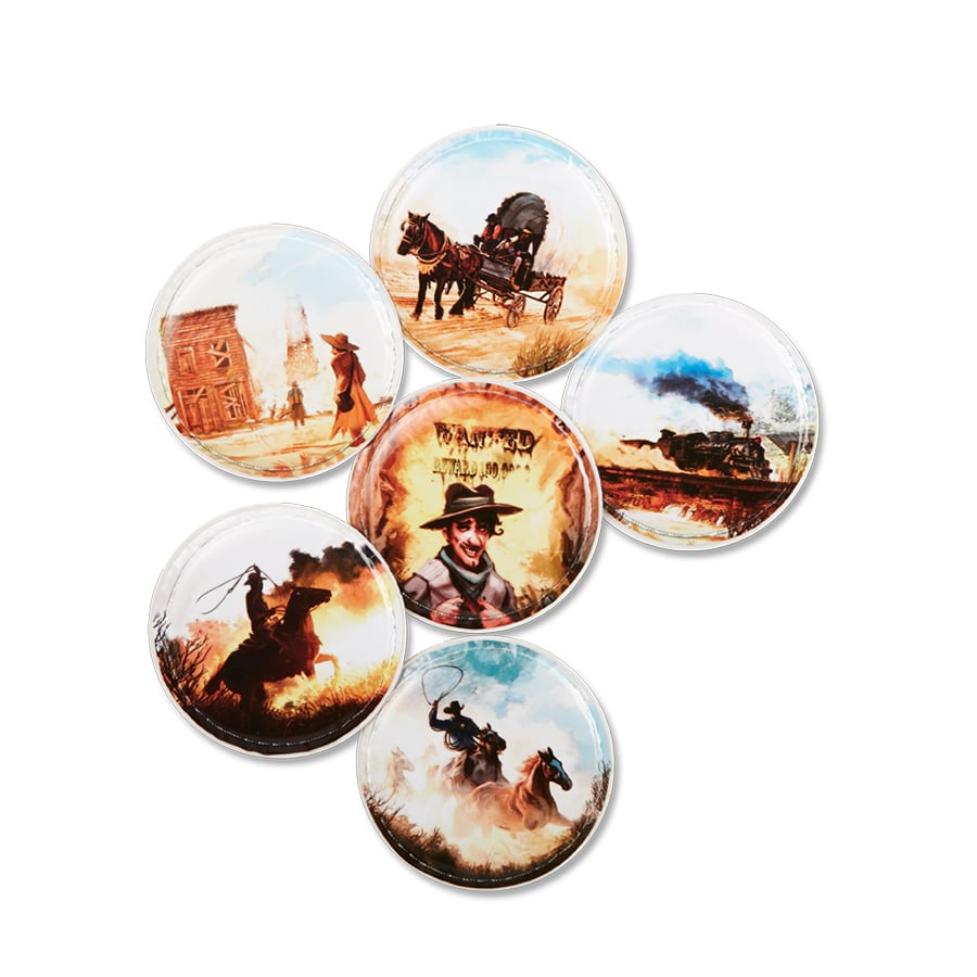 Ergobag Motivset 5tlg. Kletties Cowboys