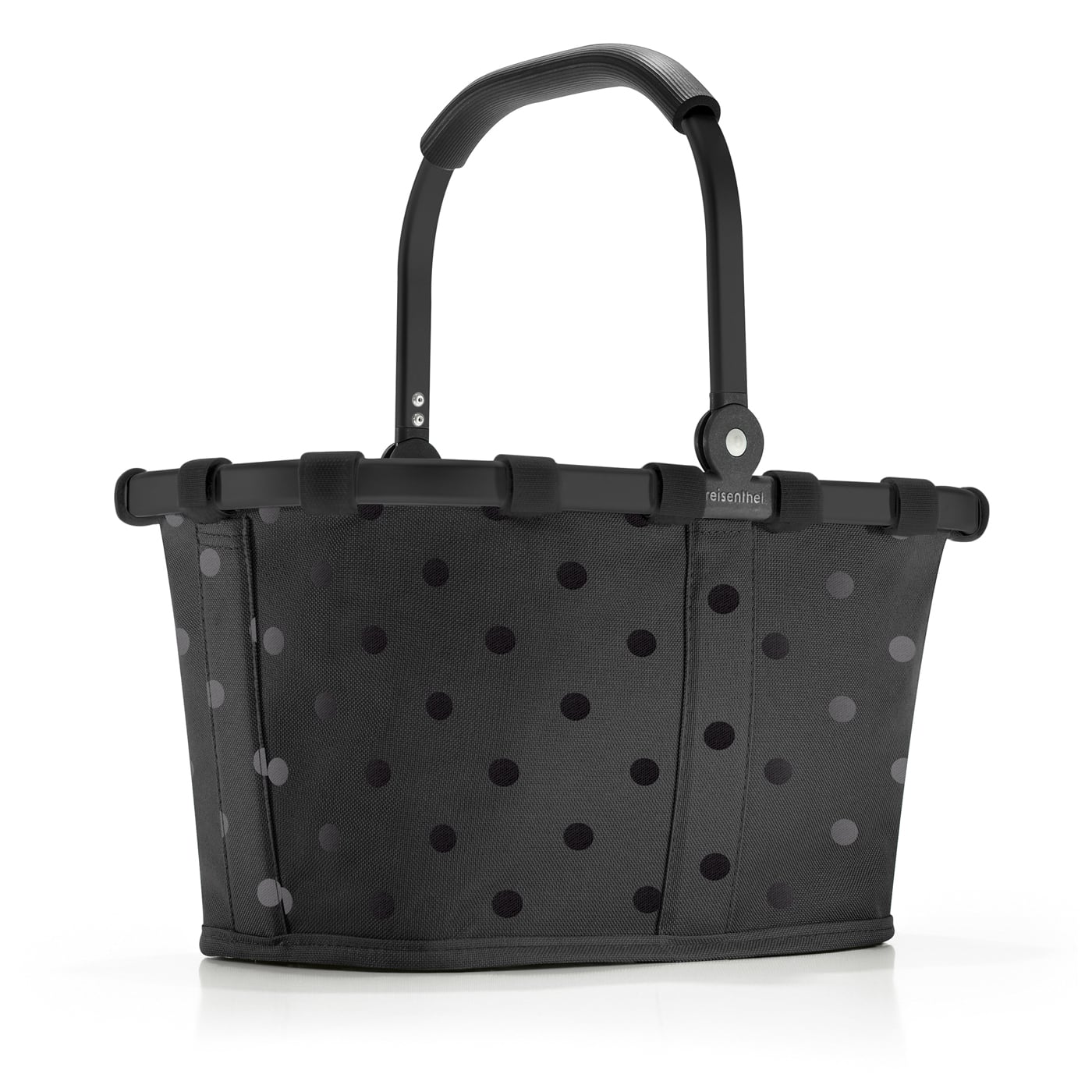 reisenthel Einkaufskorb carrybag XS 5l frame glossy dots black