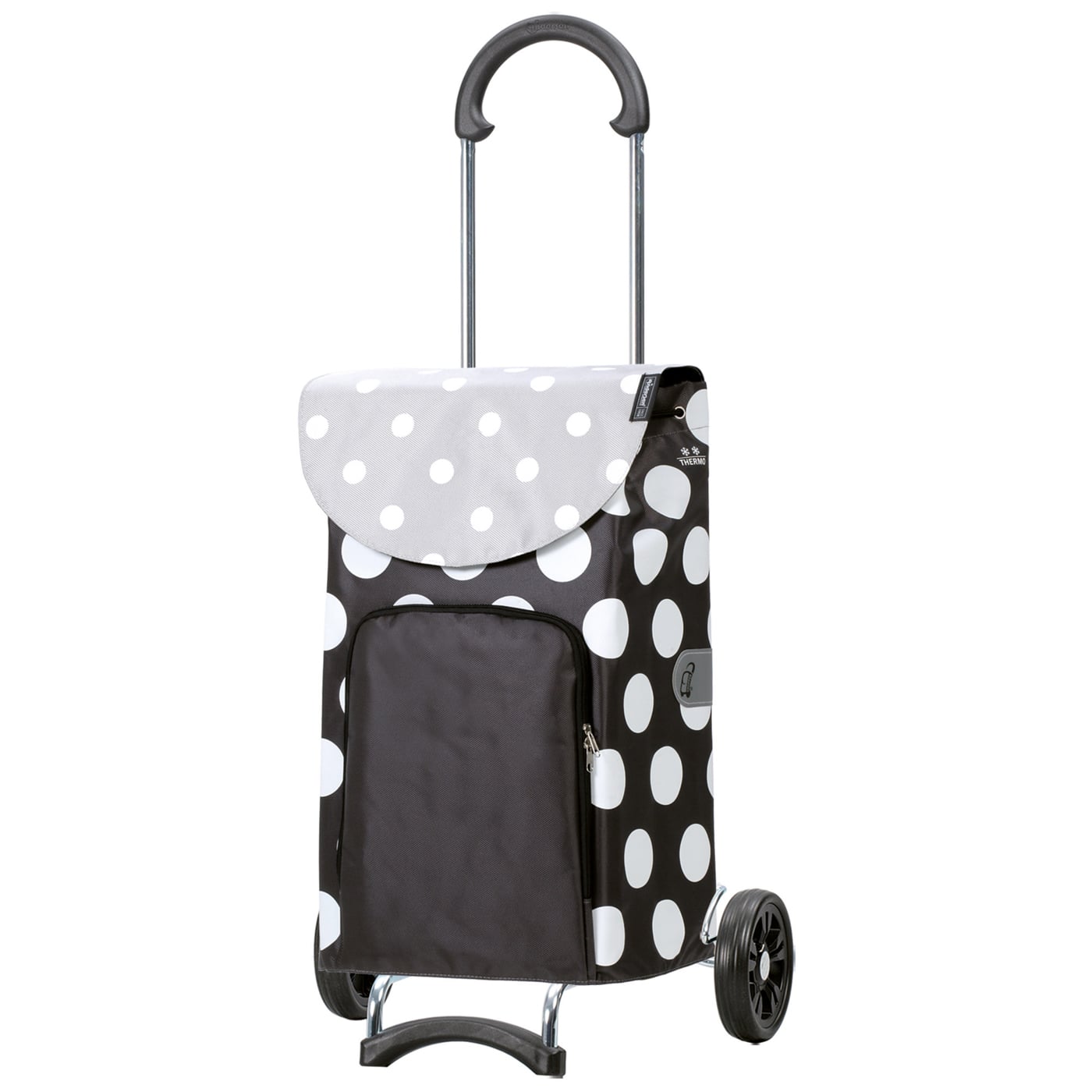 Andersen Einkaufstrolley Scala Shopper Dots grau
