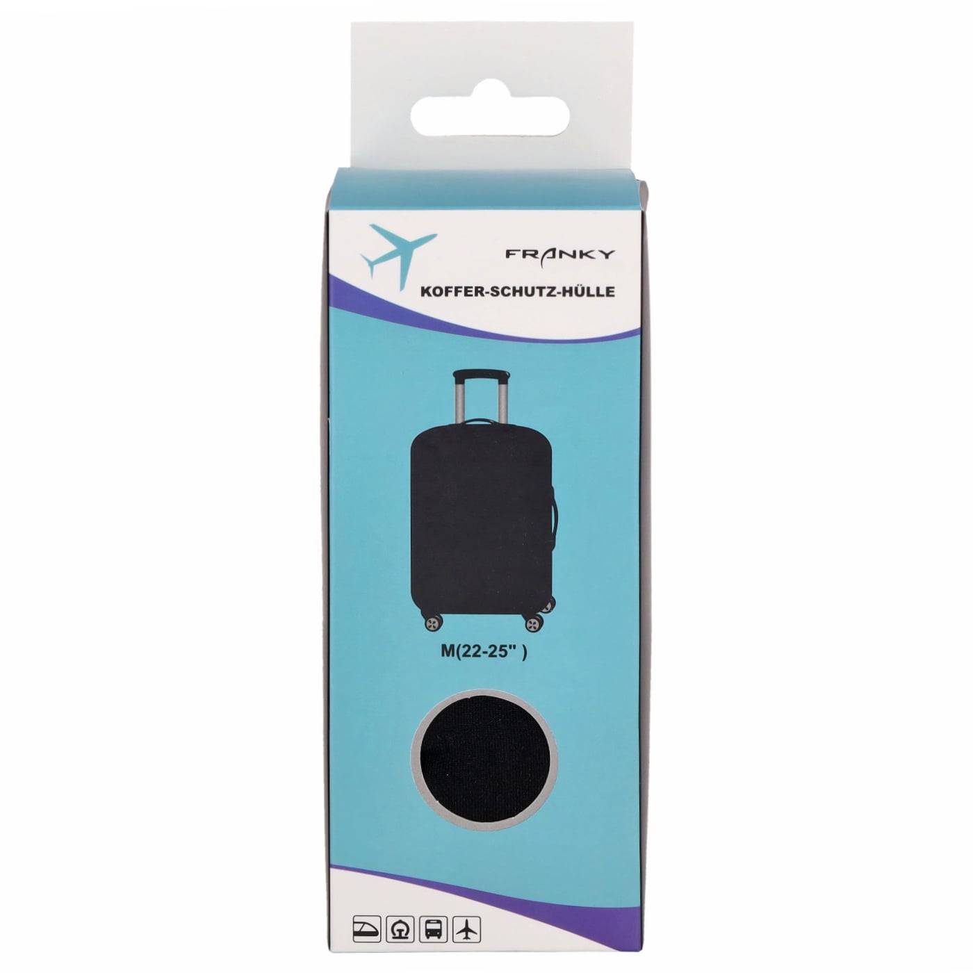 Franky Kofferhülle Luggage Cover LC-10M black