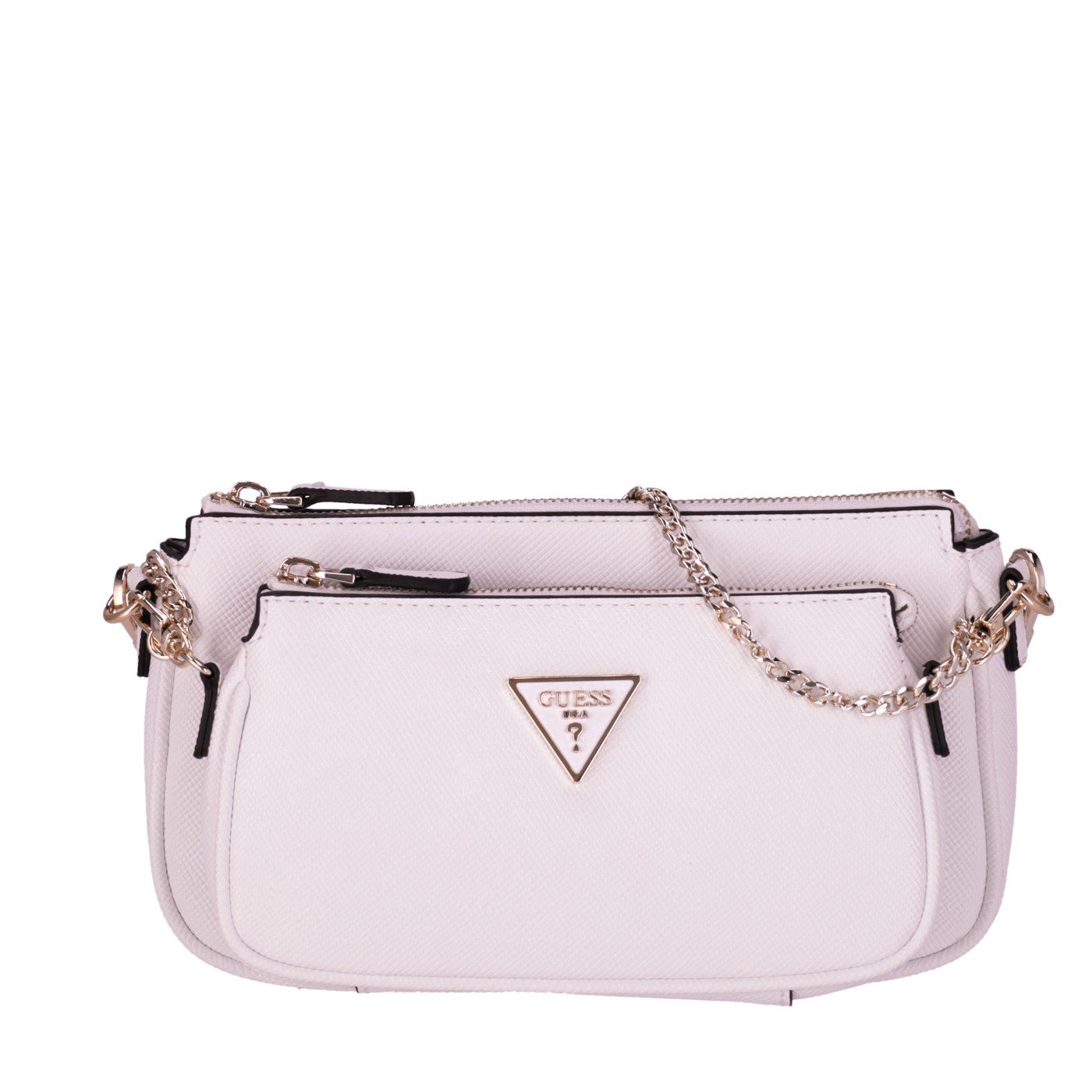 Guess Umhängetasche Noelle DBL Pouch Crossbody light rose
