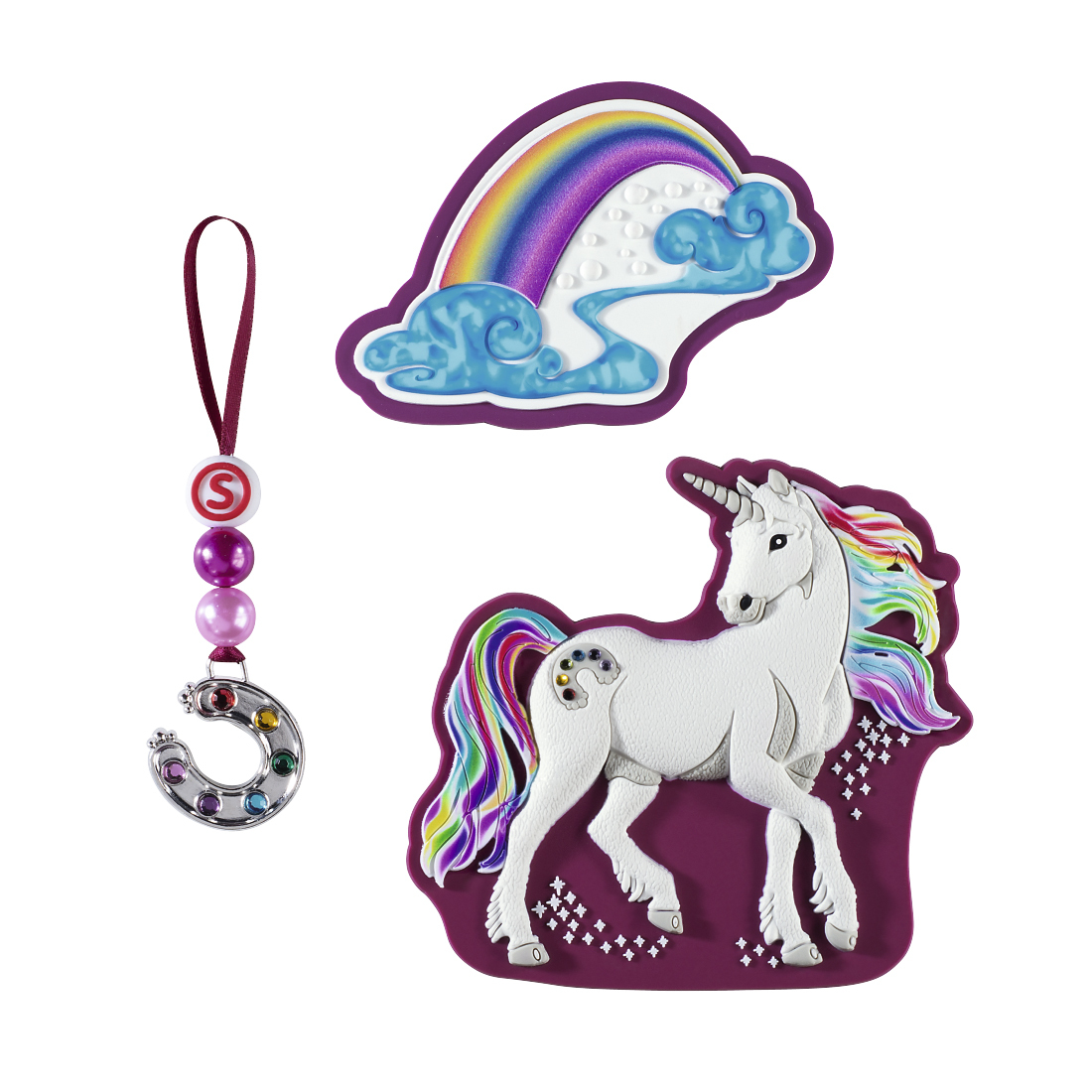 Step by Step Motivset 3tlg. Magic Mags Schleich Bayala Rainbow Unicorn
